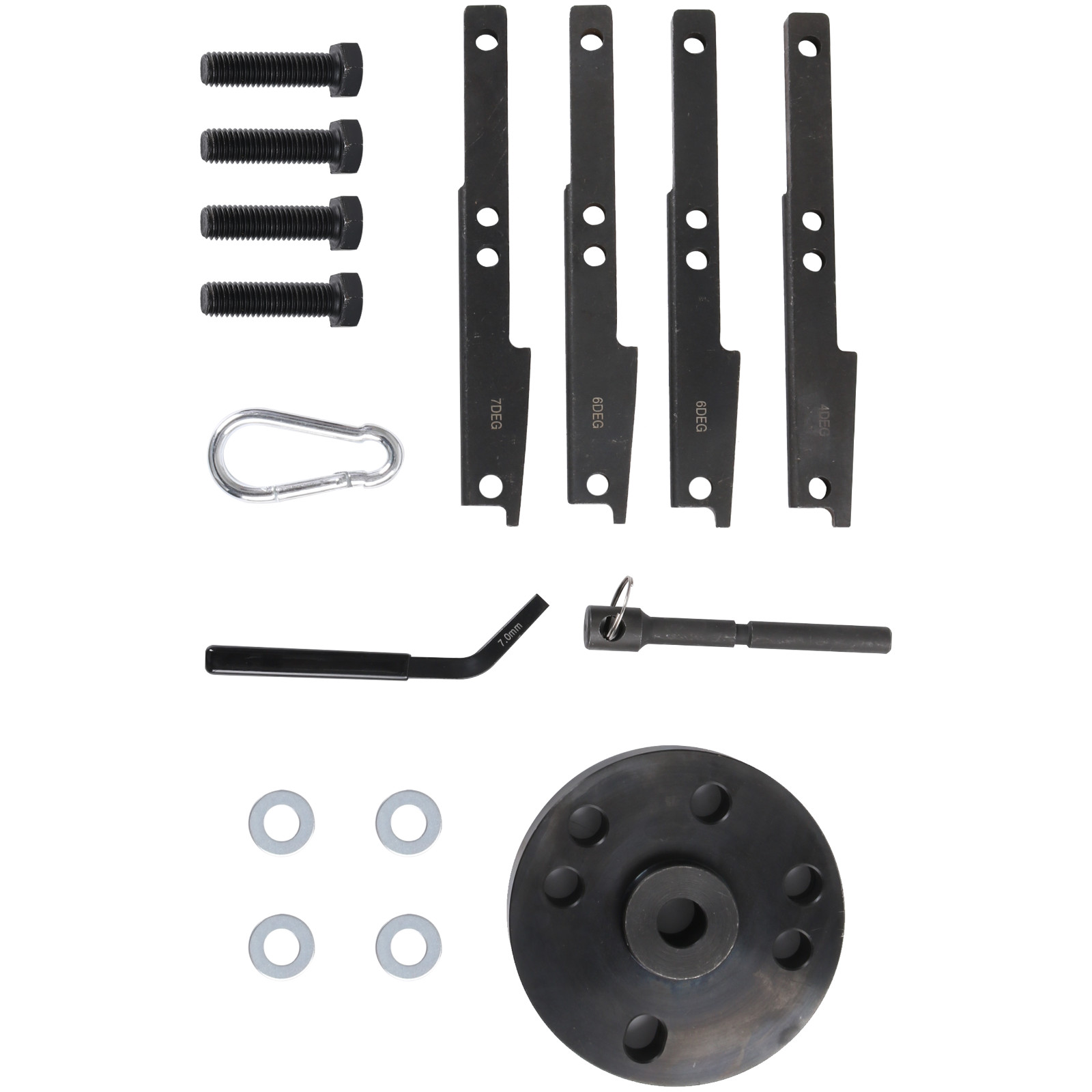 3163530 3163021 3163069 Cummins ISX QSX Timing Injector Cam Gear Puller Tool Kit