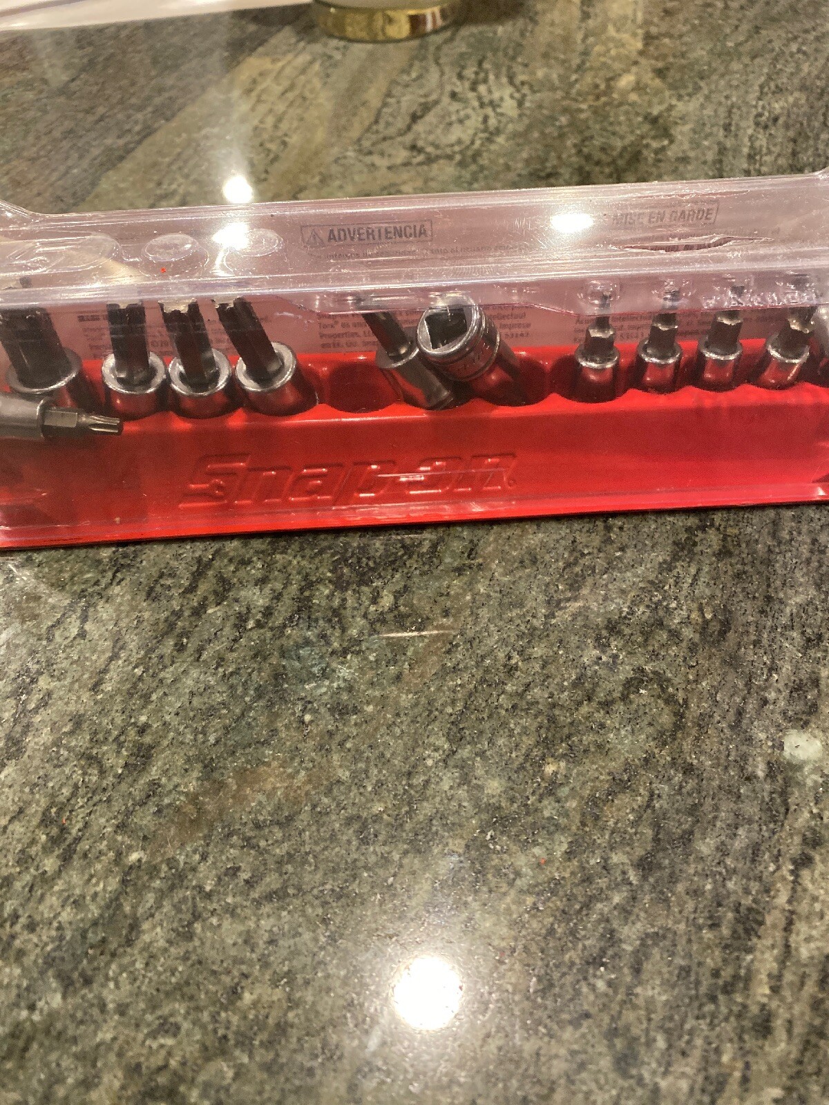 Snap On 212eftxy 1/4″ & 3/8″ drive t8 – t55 torx set sealed