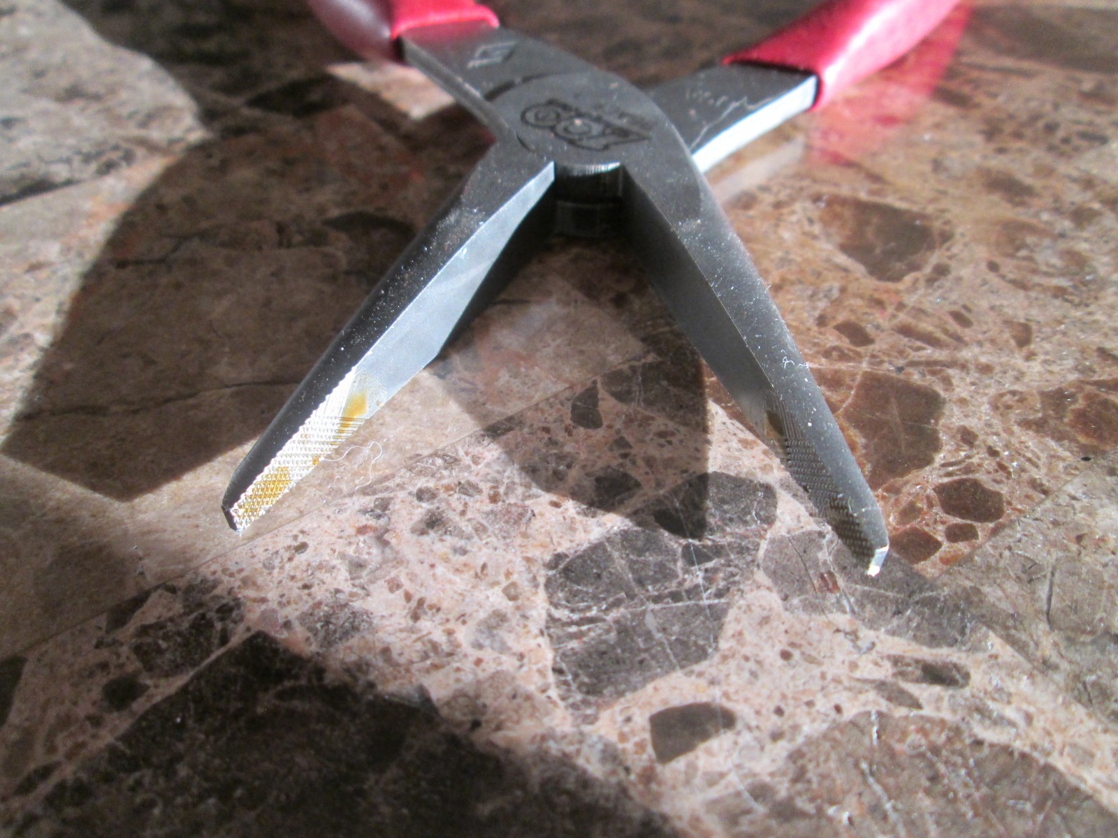 snap-on tools 100 year ann needle nose pliers new 96acf