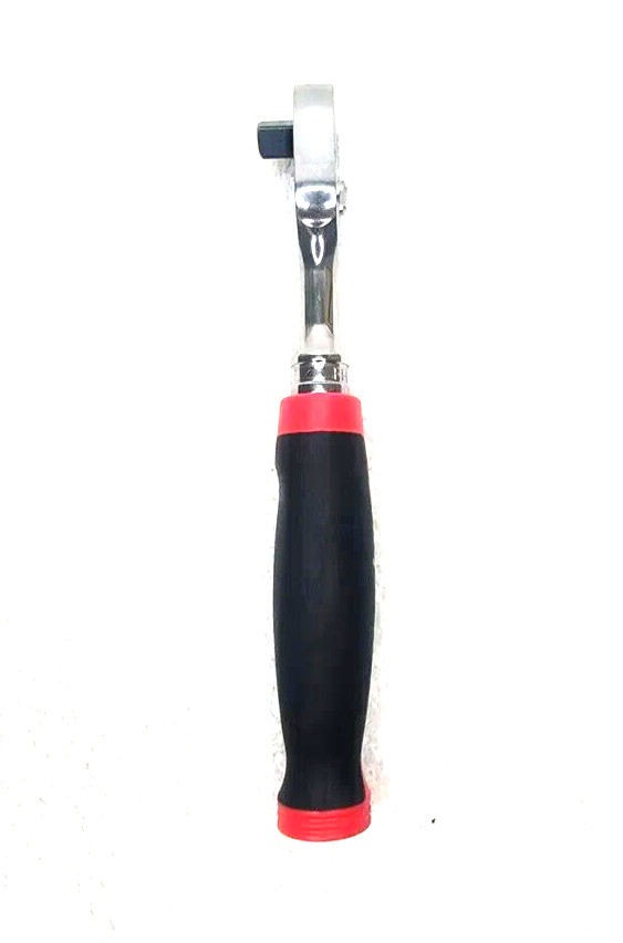 New Snap-on™ 3/8″ Drive Red Soft Grip Chrome 9″ Ratchet FH80 Dual 80 Tech