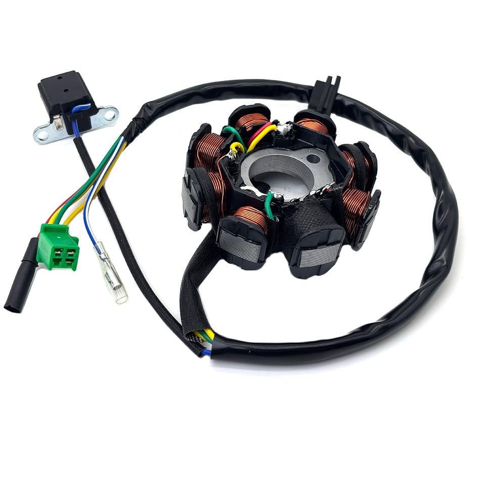 GY6 125cc 150cc Magneto Stator Flywheel Rotor Kit with Puller & Clutch Tool