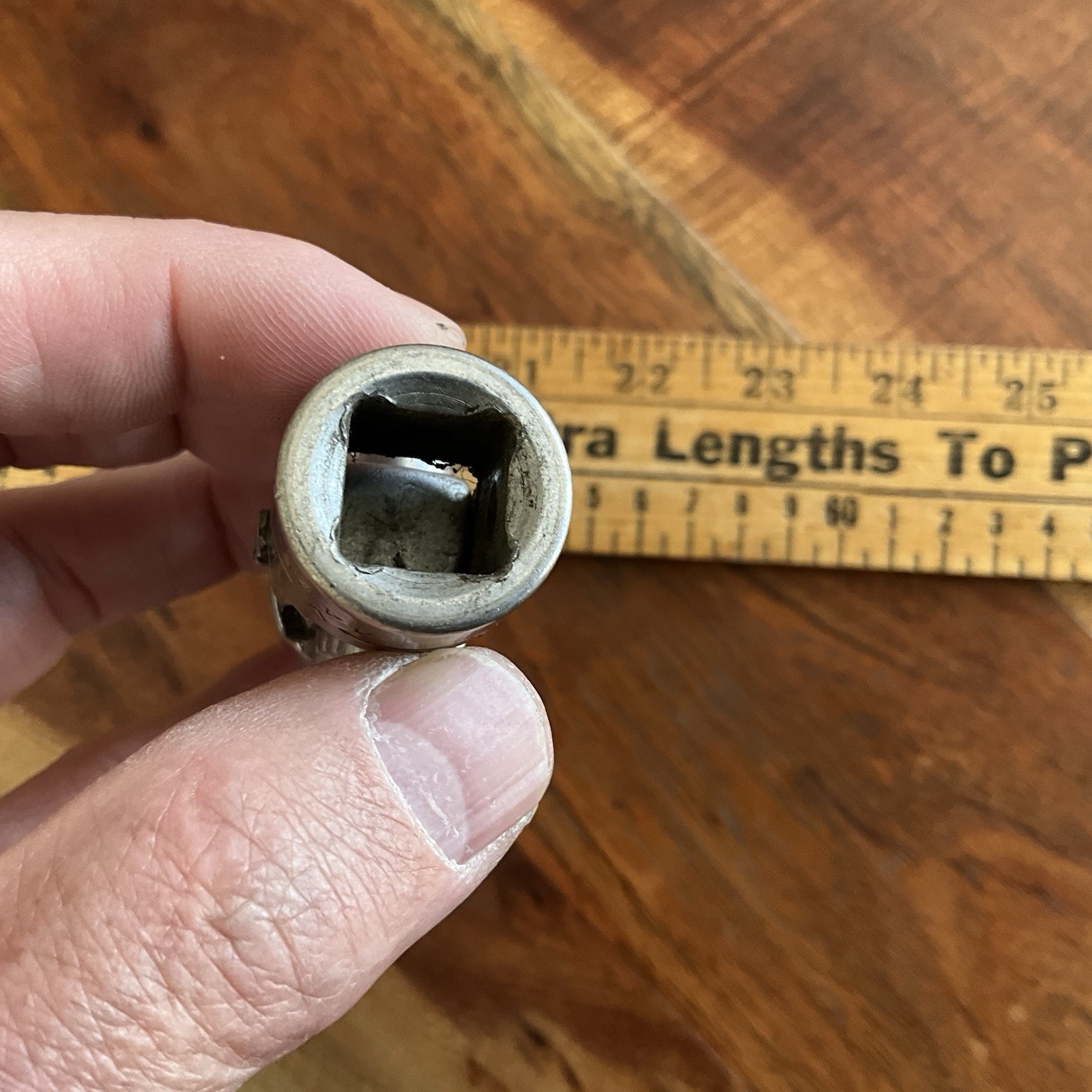 Vintage Craftsman 1/2″ Drive Universal Joint Swivel Extension Socket -V- 4425