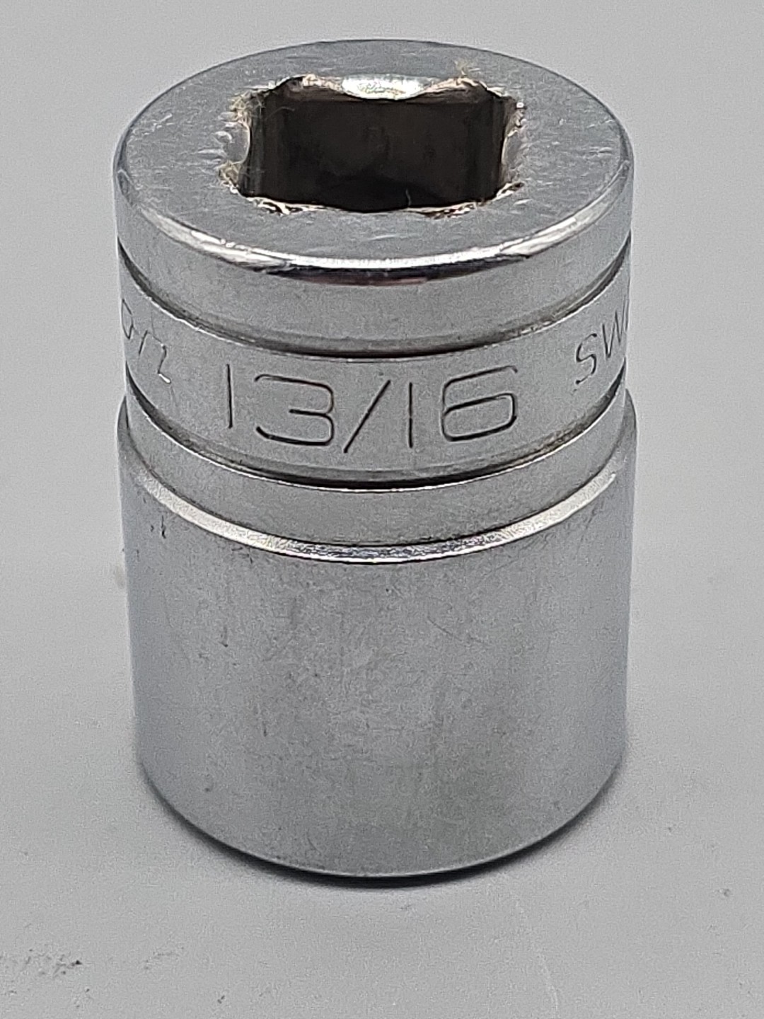 Snap-On Tools SW-261 1/2 Inch Drive 13/16″ 12 Point Socket USA