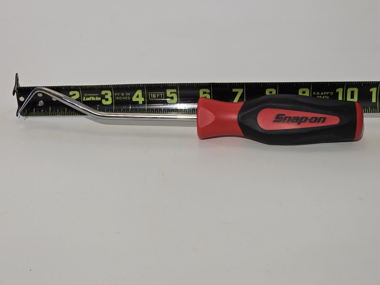 NEW 🇺🇸 Snap-on Tools USA RED 10-1/4″ Long Soft Grip Radiator Hose Pick SGA173B
