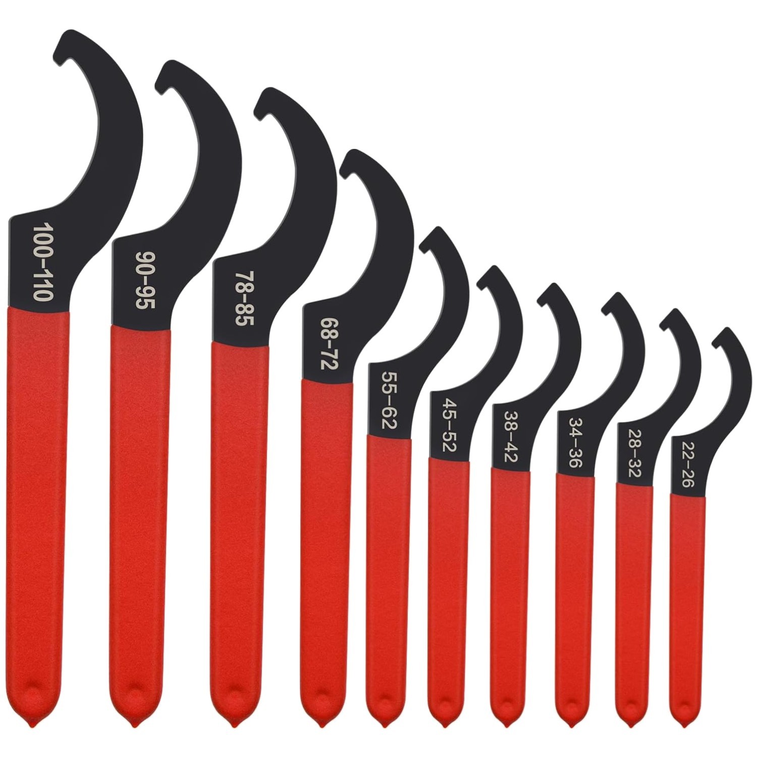 Heavy Duty Spanner Wrench Set – 10pcs for Adjustments