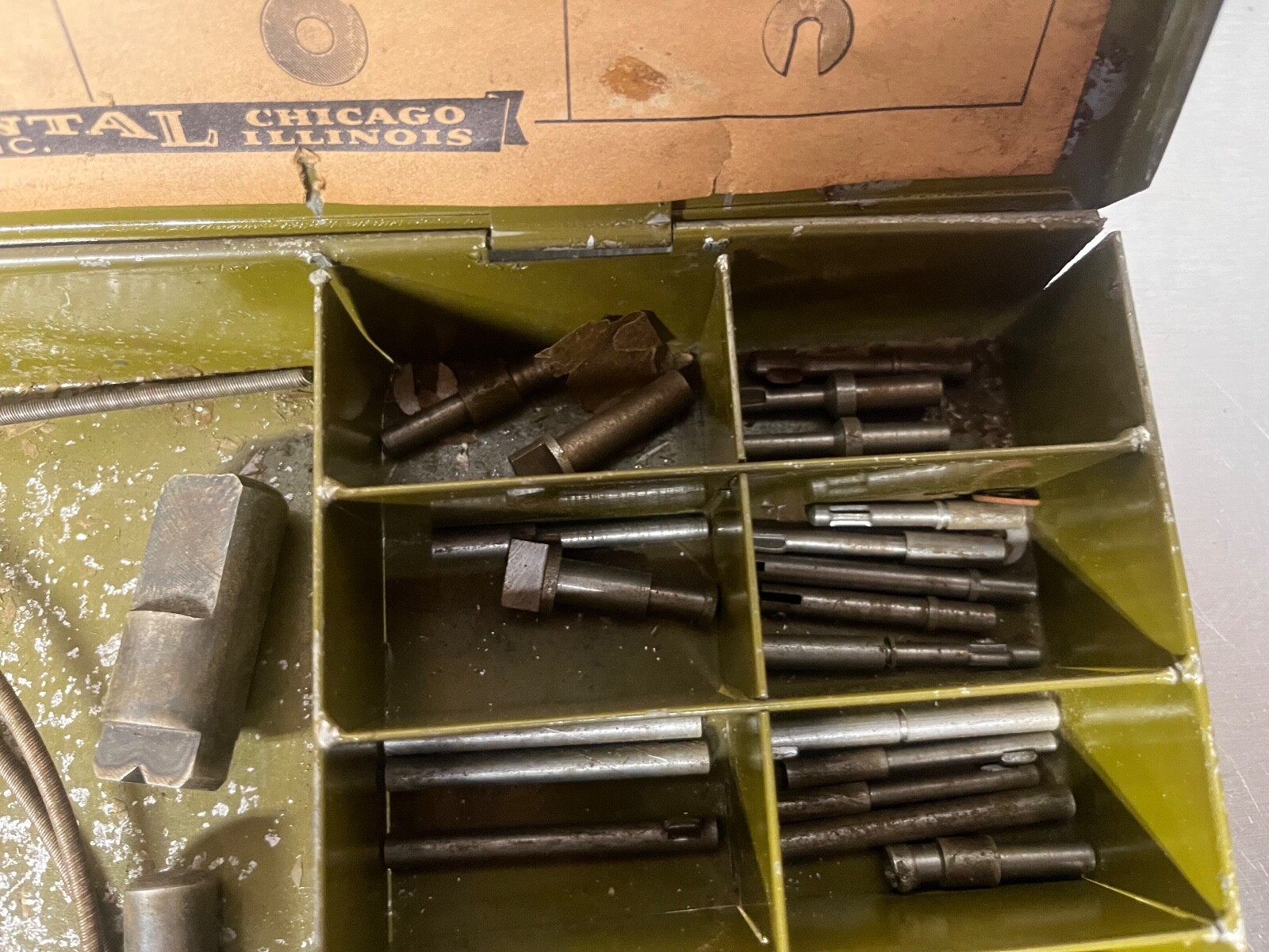 Continental Automotive Flexible Shaft Swage Block Tool 1930’s Stewart Ford Dodge