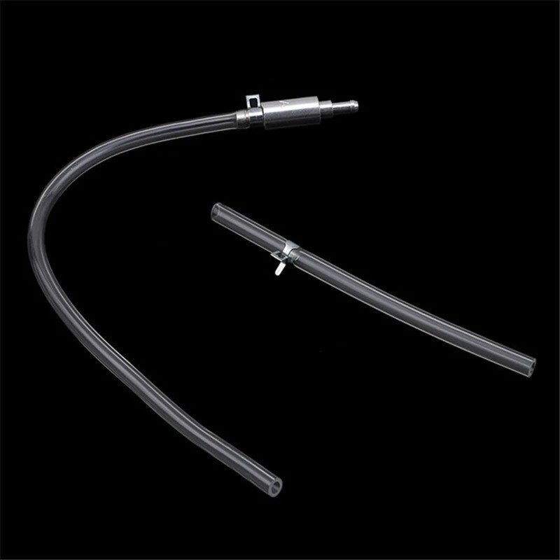 Motorcycle One Way Brake Fluid Drain Hose with Check Valve Brake Clutch Brake