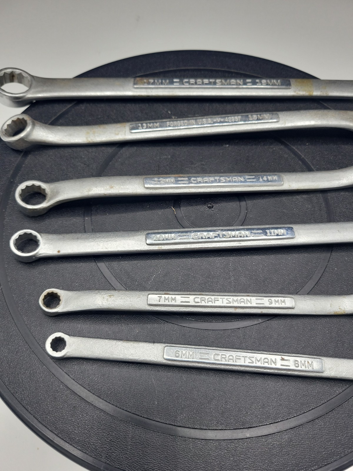 CRAFTSMAN = 6pc LARGE Double BOX END WRENCH SET SAE
