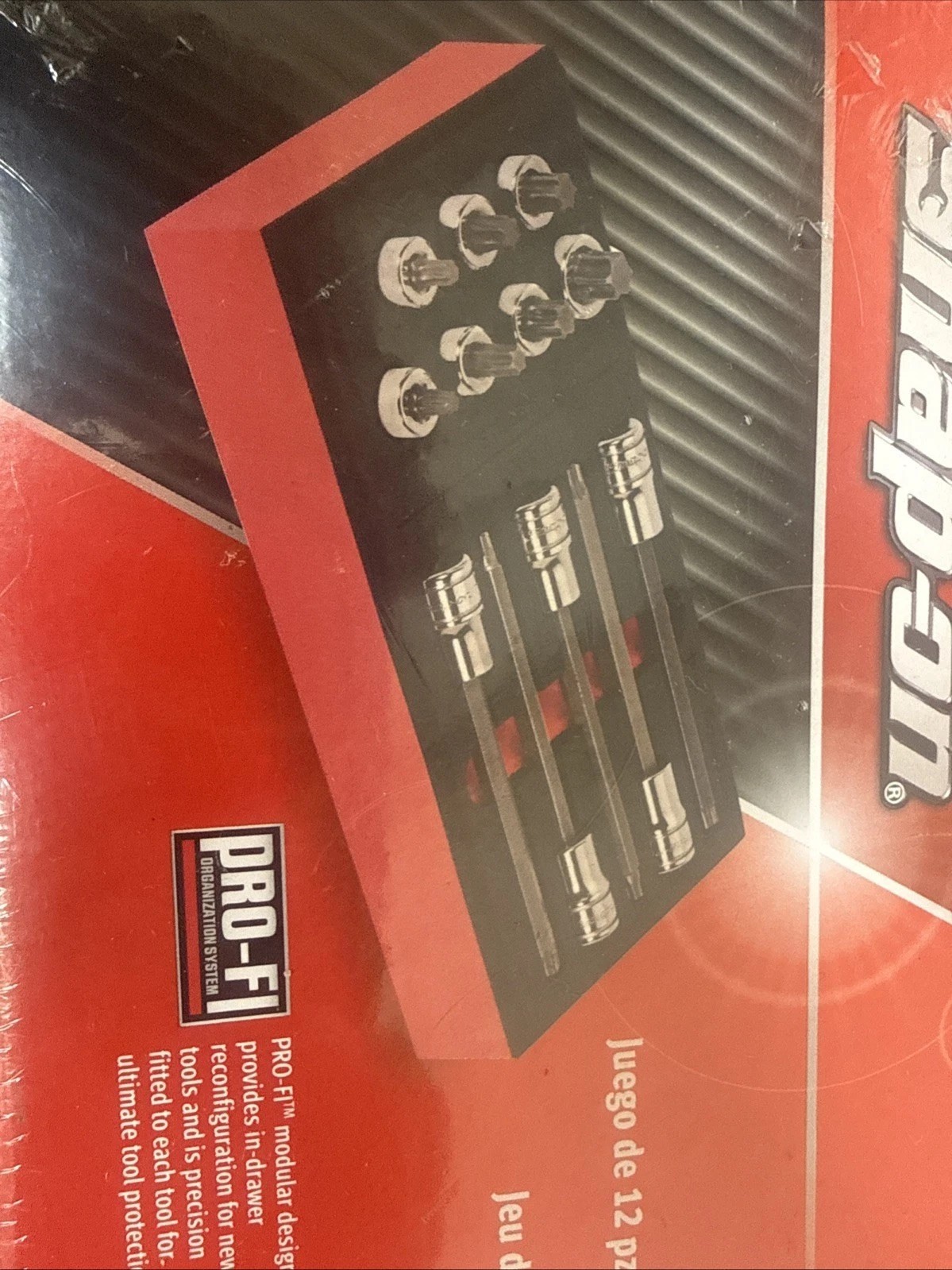 New Snap-on™ 3/8″ Drive T27 – T55 X-Long Torx Socket Driver Foam Set 212FTXXLFR