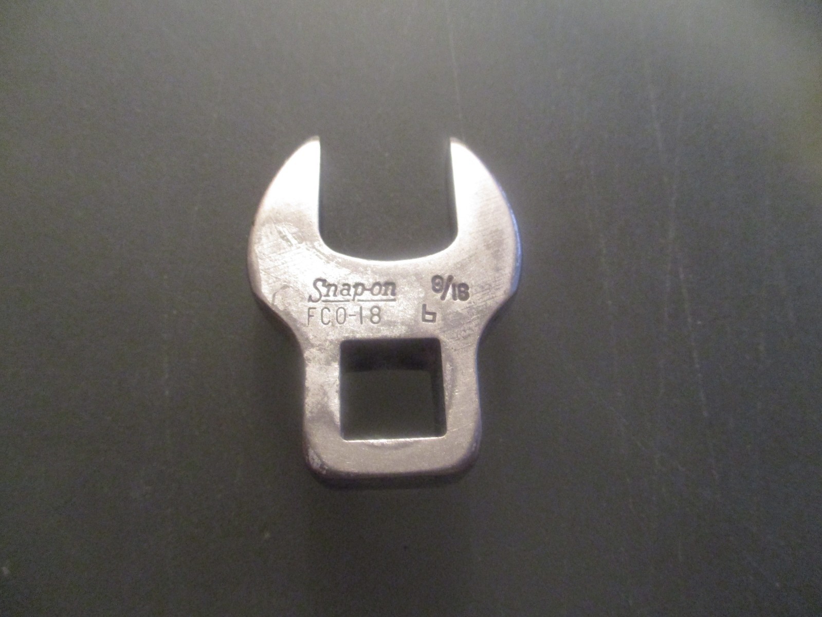 Snap On Tools Vintage FCO18 3/8 Inch Drive 9/16 Crow Foot – 1966 Date Code