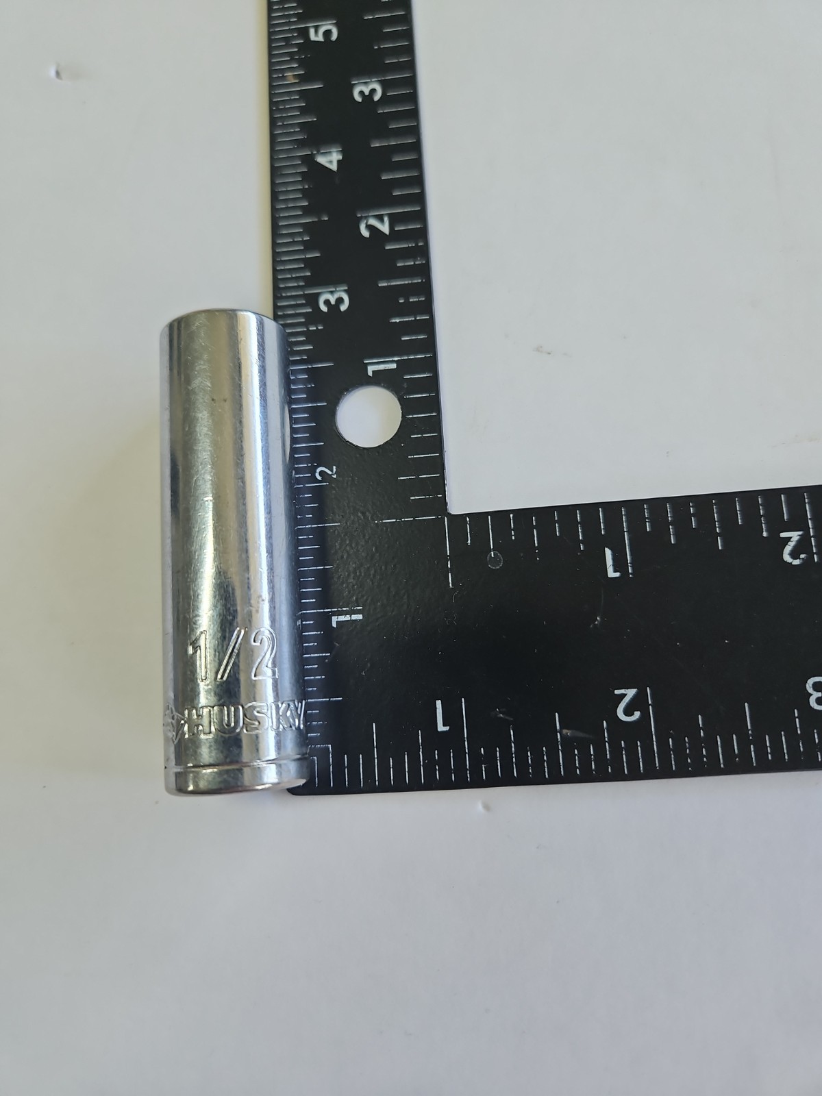 Husky 1/2″ Deep Well Socket 6 Point 3/8″ Drive China/Taiwan
