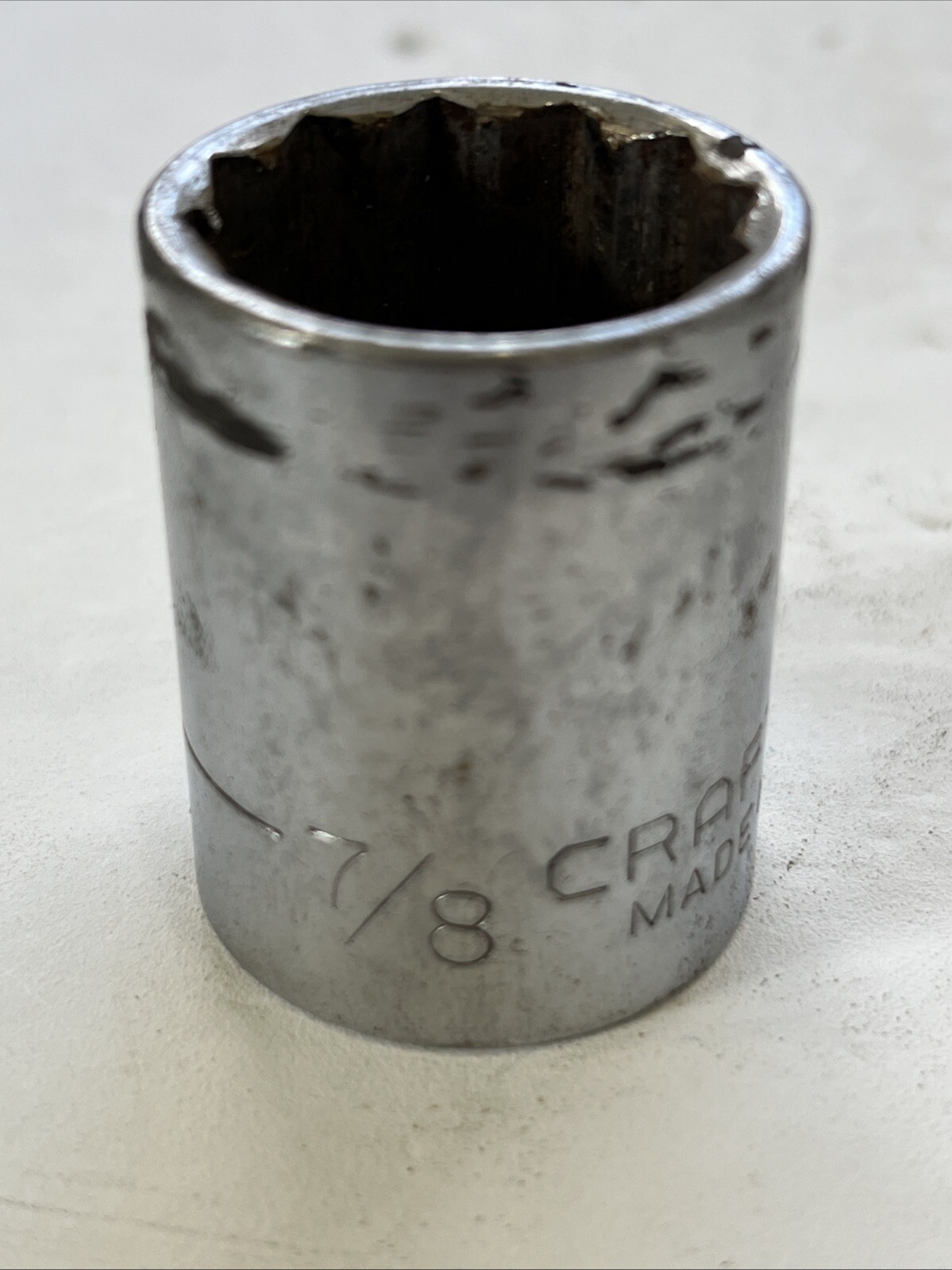 Craftsman USA 47512 G 7/8” 12pt 1/2″ Drive Socket