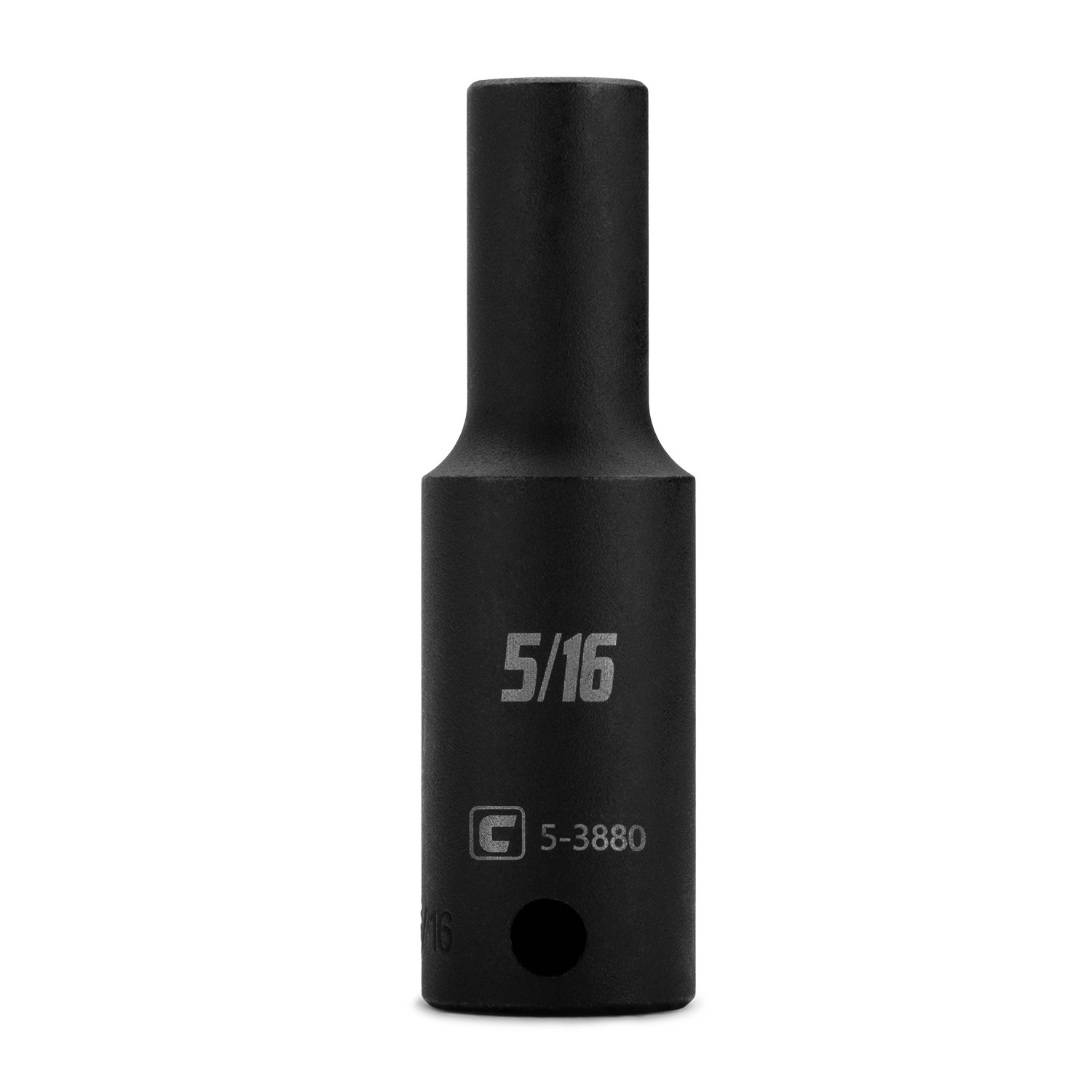 Capri Tools Deep Impact Socket, 3/8 in. Drive, 12-Point, SAE 5/16 to 1 in