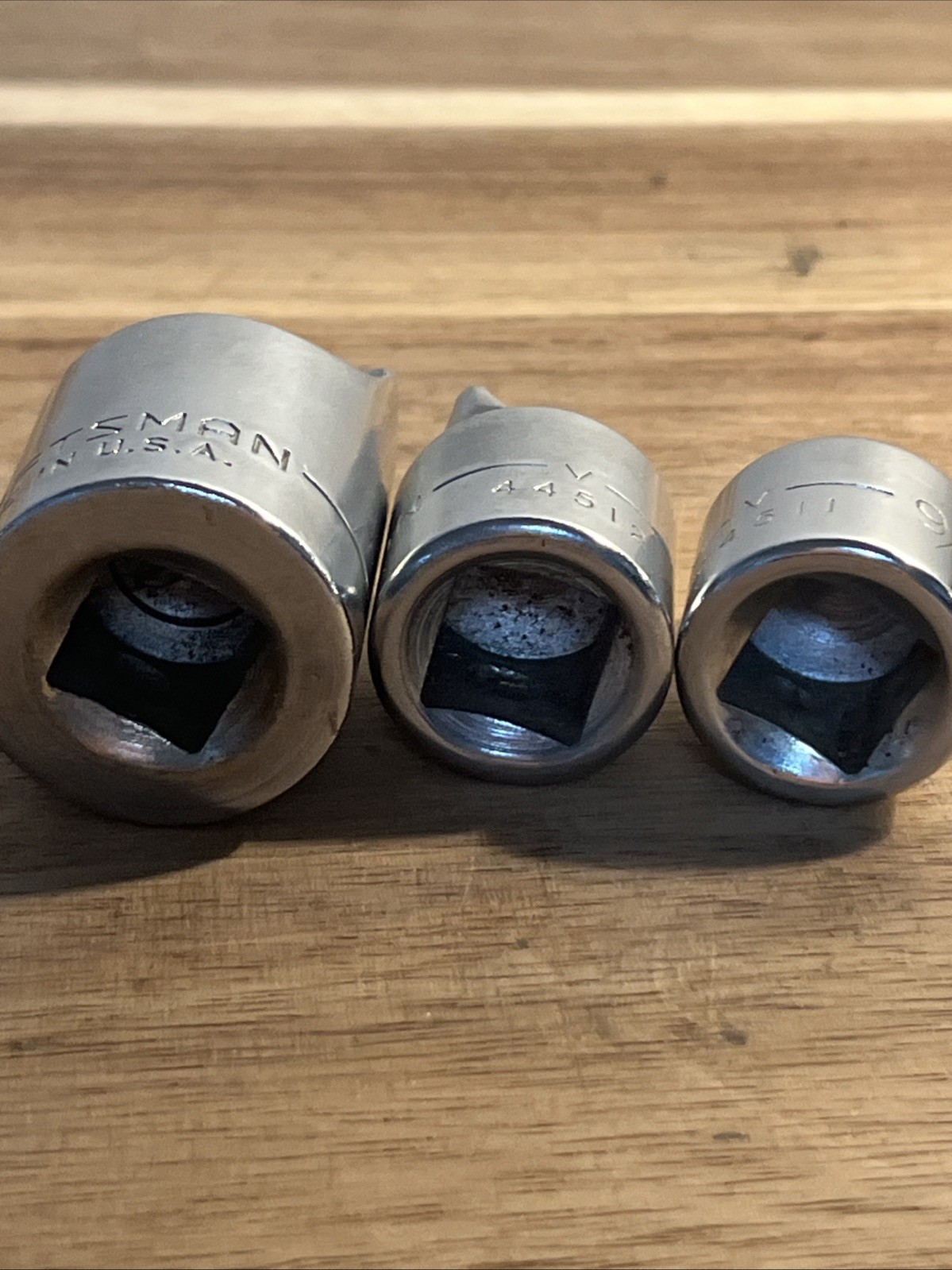 Craftsman -V- 44511 44512 44514 1/2″ Drive Drag Link Sockets 9/16″ 3/4″ 1 3/16″