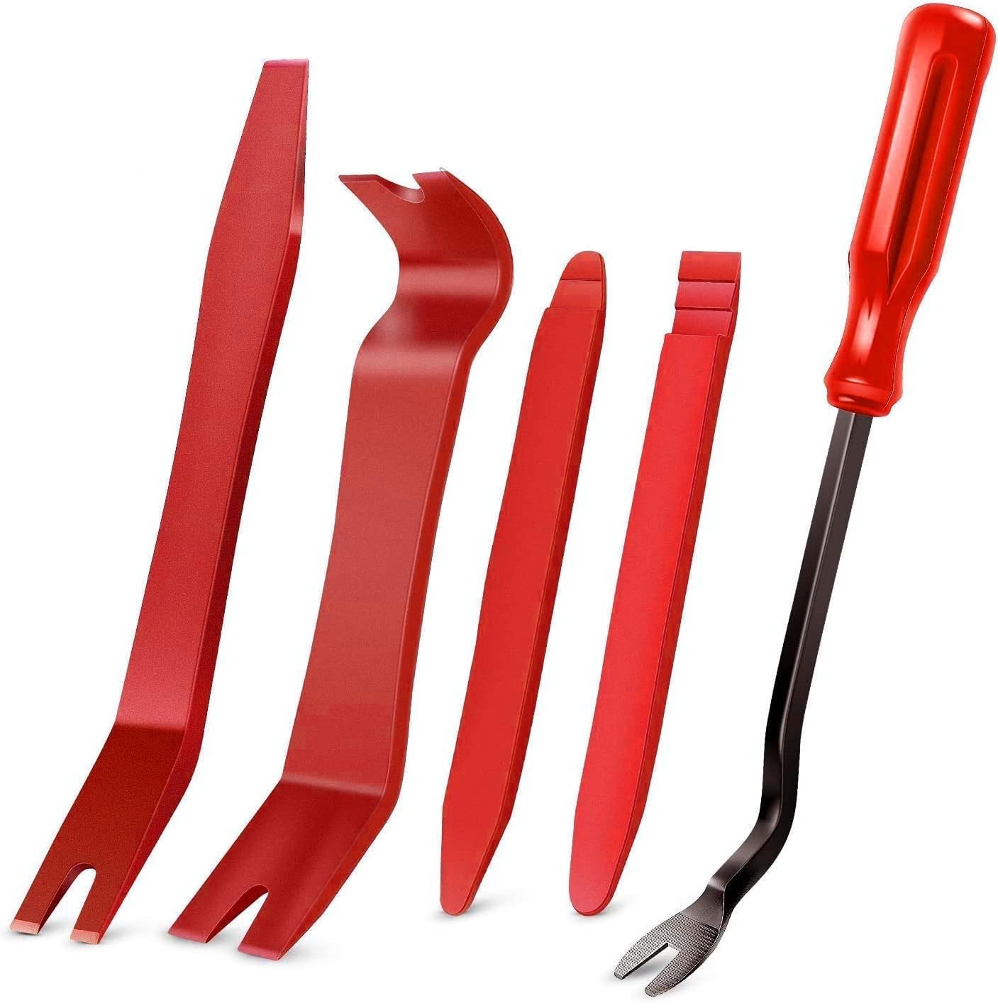 5PCS No-Scratch Nylon Auto Trim Removal Tool Kit for Safe Car Panel Dismantle