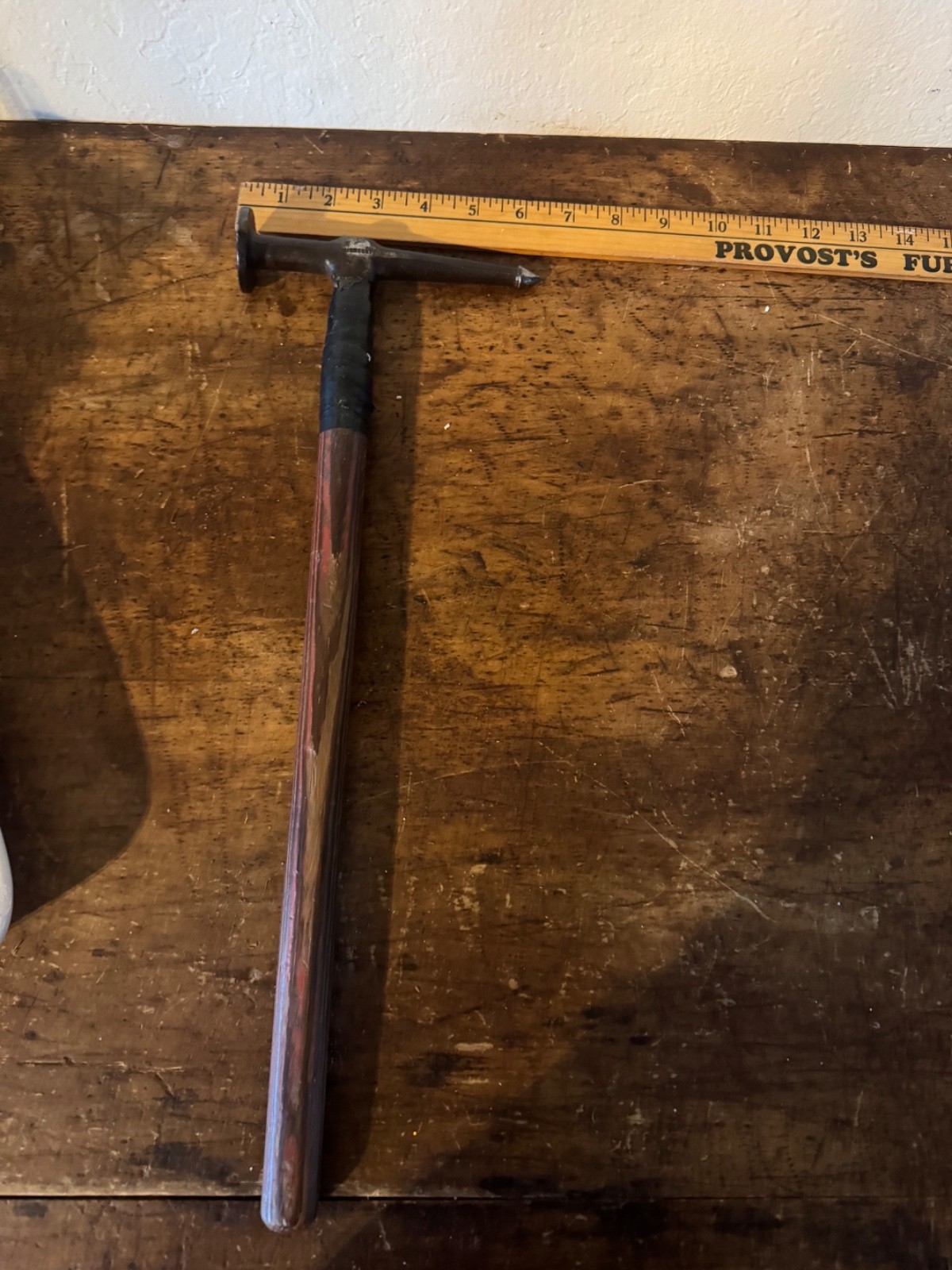 Vtg Fairmount 156-GB Auto Body Metal forming bumping pick Hammer USA