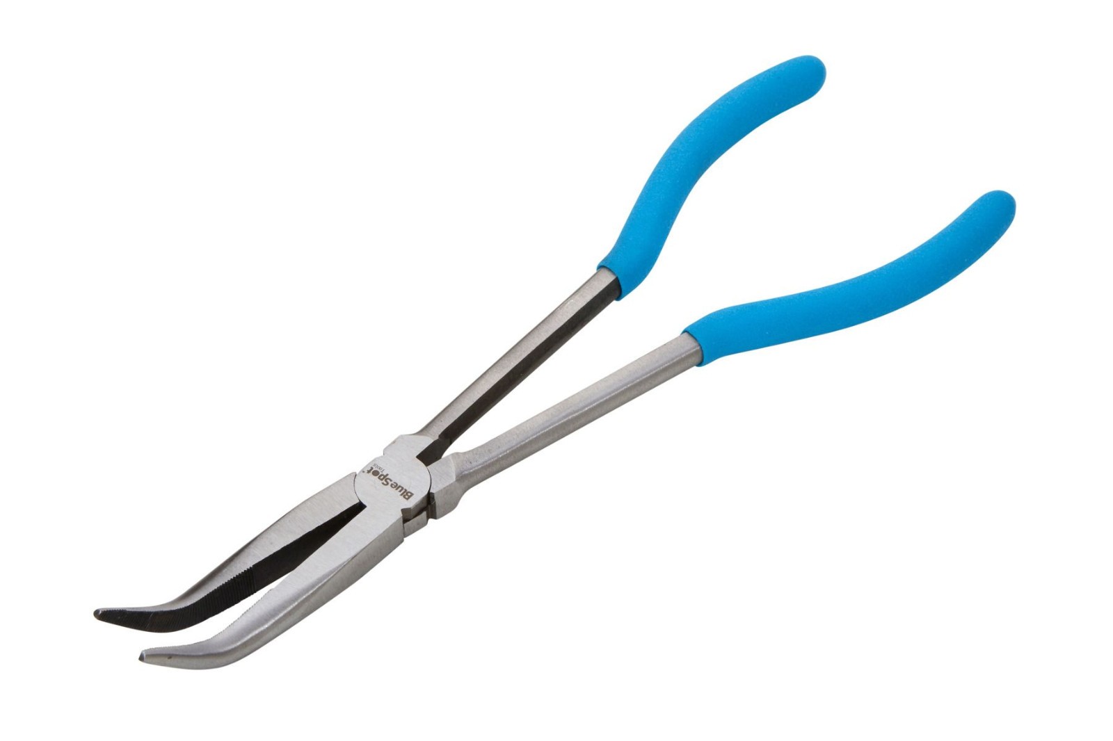 Blue Spot Tools 280mm Long Reach 45° Offset Plier Soft Grip Handle