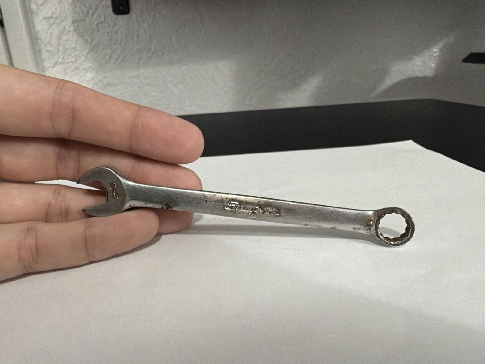 Snap-on Tools USA 3/8″ 12 point Short Combination Wrench OEX120