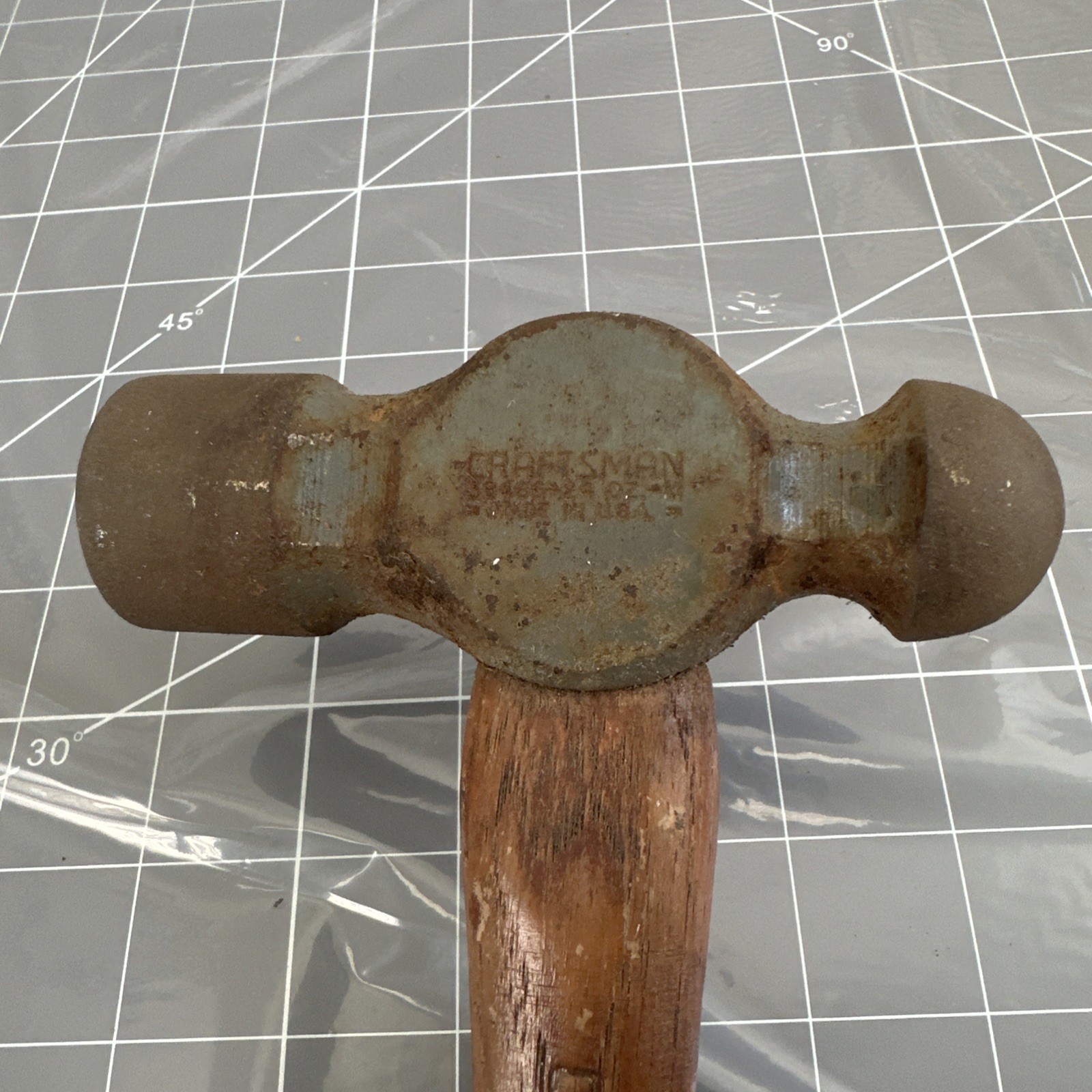 Vintage Craftsman 24oz Ball Peen Hammer 38466 Made in USA