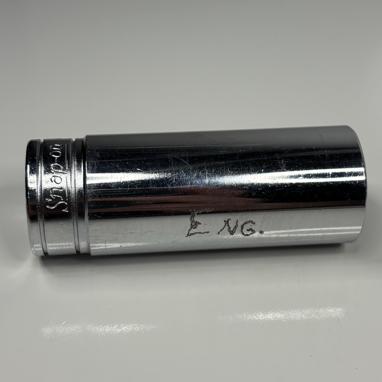 Snap On Tools SF241 3/8 Dr 12Pt SAE 3/4 Flank Dr Deep Socket USA VTG