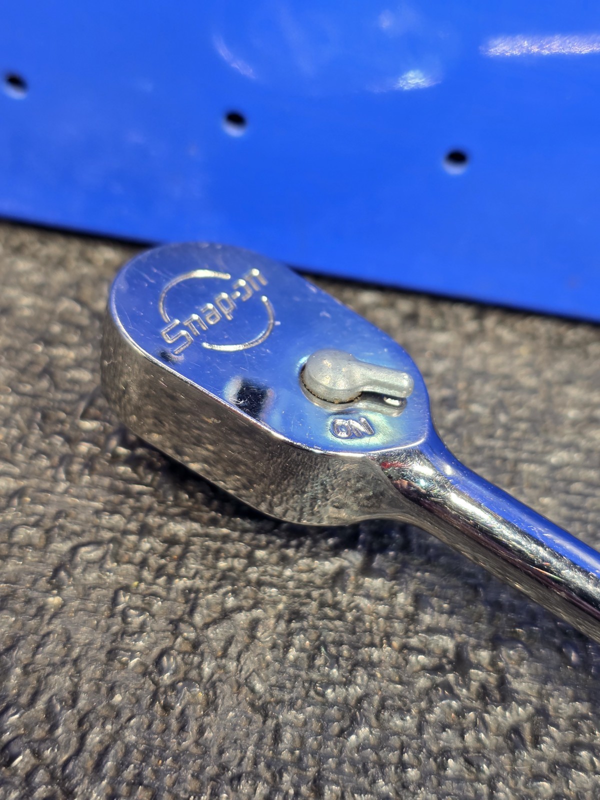 Snap-on Tools TL72 1/4″ Drive Dual 80 Long Handle Chrome Ratchet USA See Details