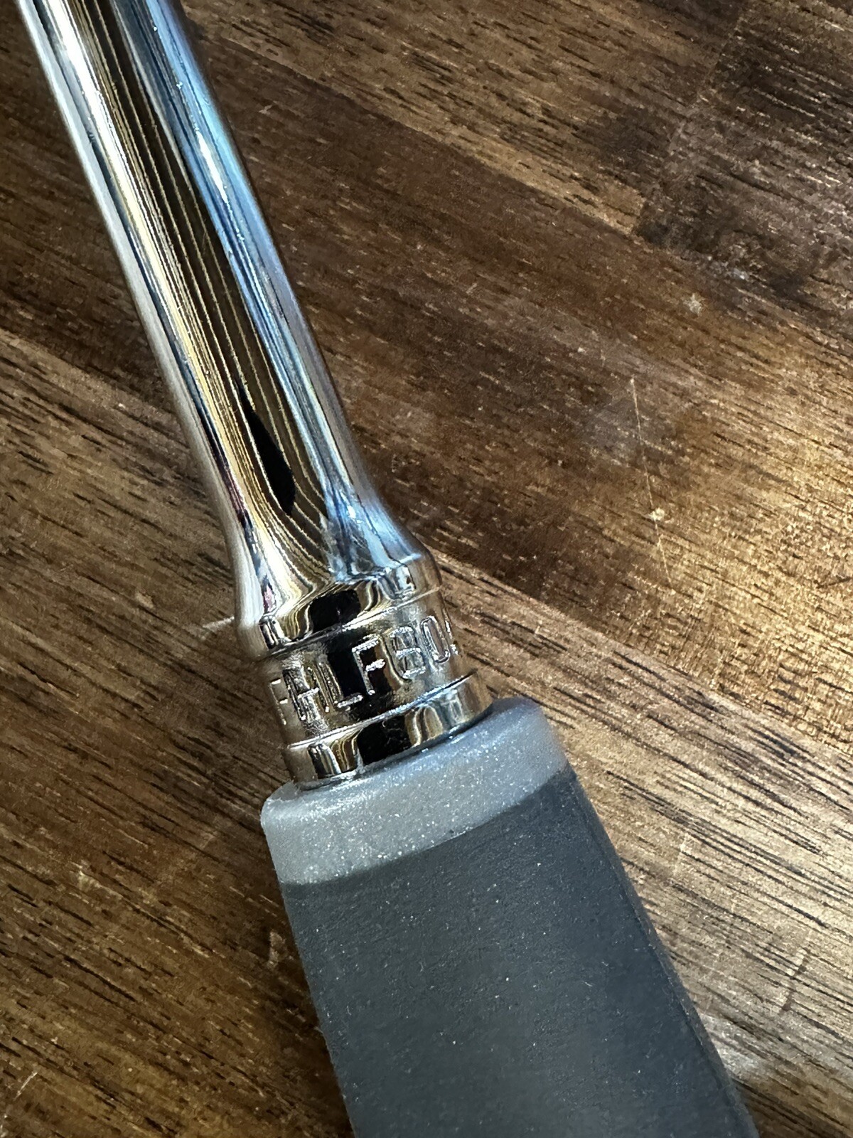 *NEW* Snap On FHLF80A 3/8″ Flex Head Dark Titanium Soft Grip Ratchet SO SICK