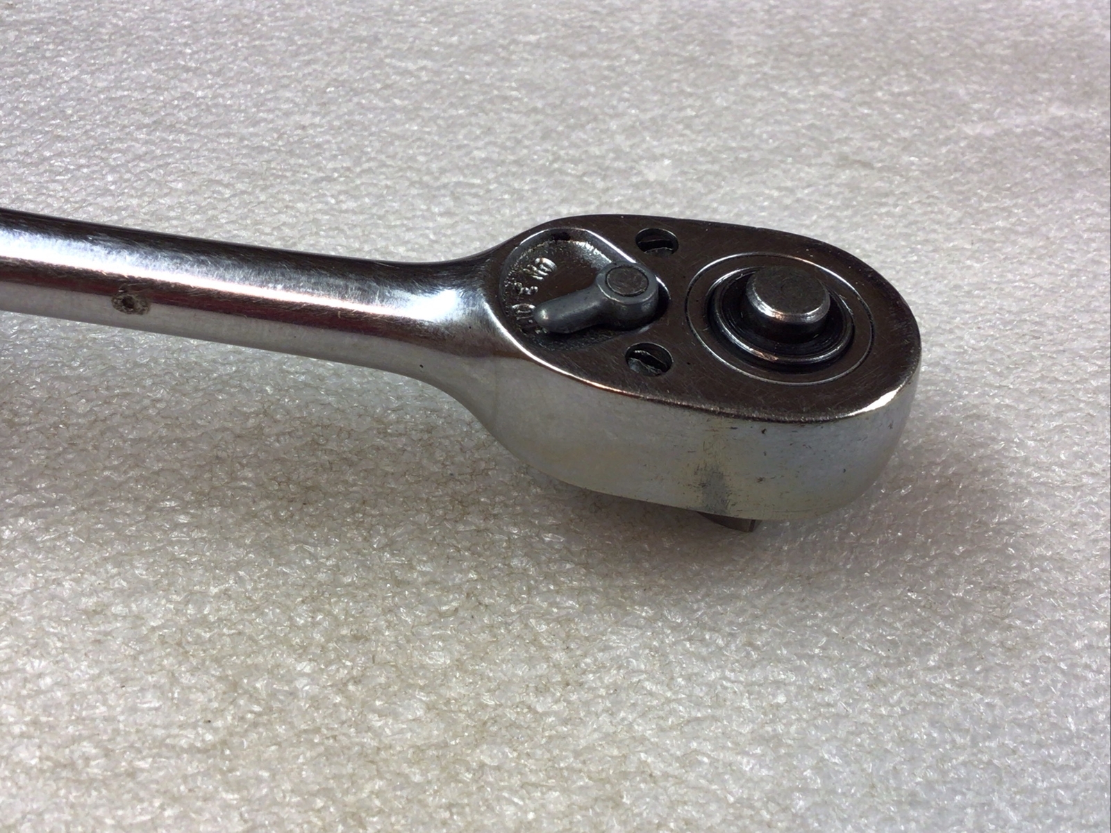 SNAP-ON-#F723A – Chrome, 3/8″ DR., 7-3/8″ LONG, QUICK RELEASE, RATCHET-USA-