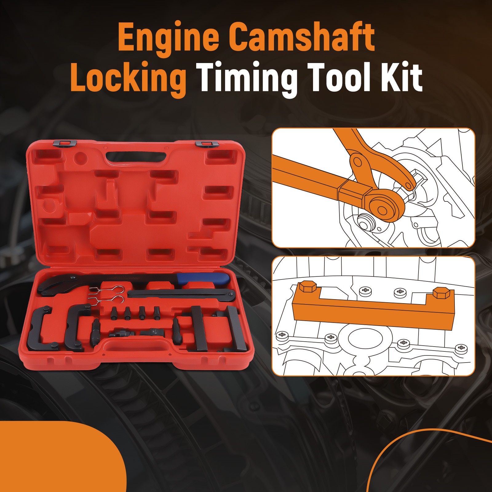Timing Chain Tool Kit For VW/Audi A6 A2 And A4 A4 quattro T10172 2004-2007