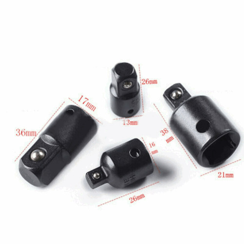 4-pack 3/8″ to 1/4″ 1/2 inch Drive Ratchet SOCKET ADAPTER REDUCER Air Impact -US