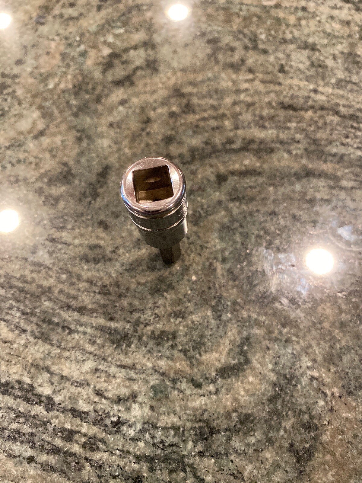 Snap-On fa10e 5/16″ 3/8″ drive sae hex bit chrome socket