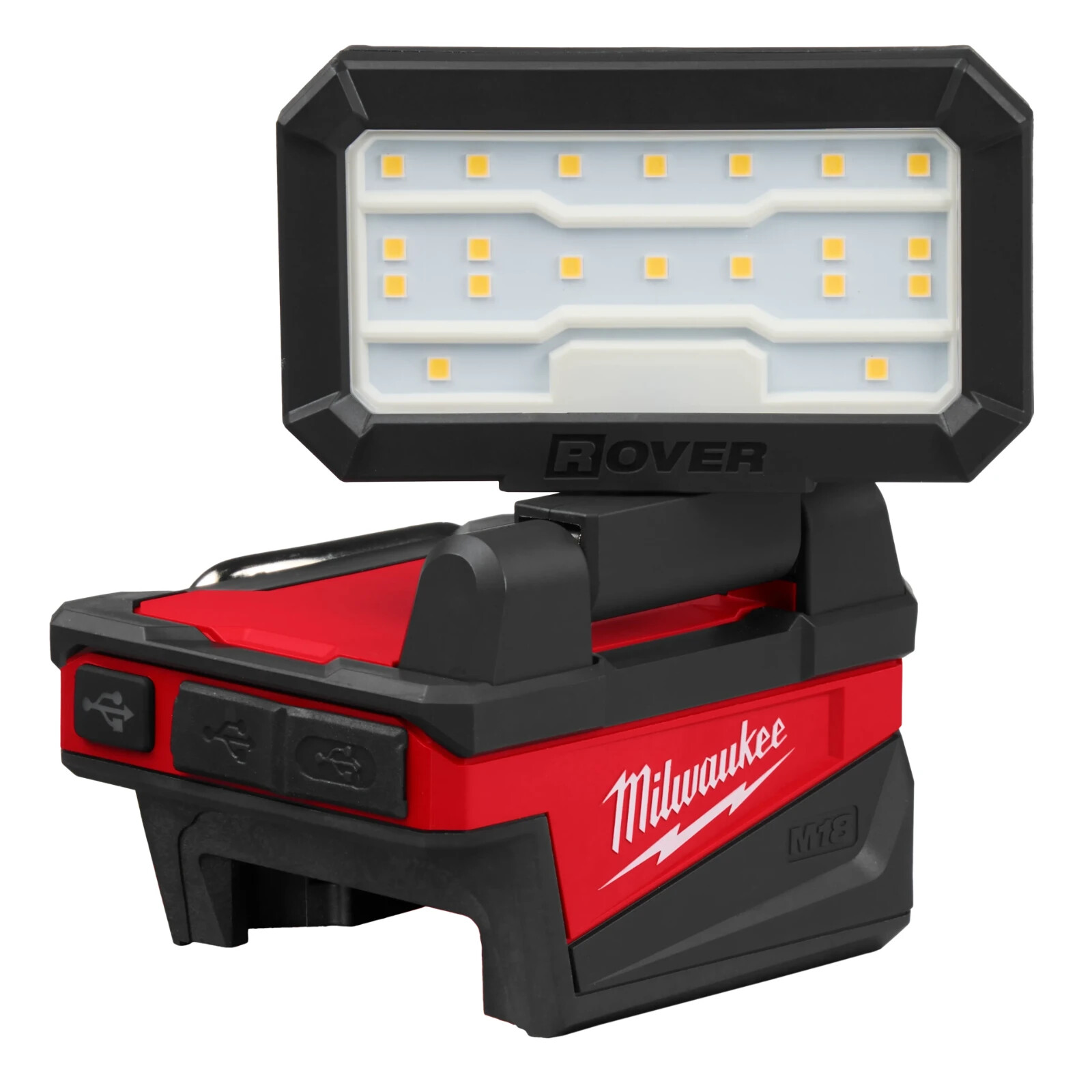 Milwaukee M18 Rover Compact Folding 1000 L Work Light & USB Power Supply 2359-20