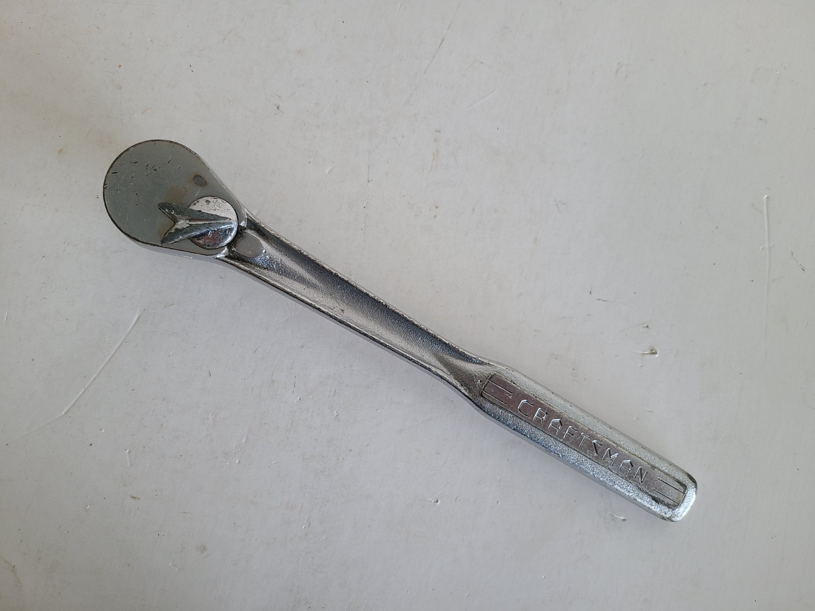 Vintage Craftsman 1/2″ Drive =V= Series Ratchet / Driver Free Shipping