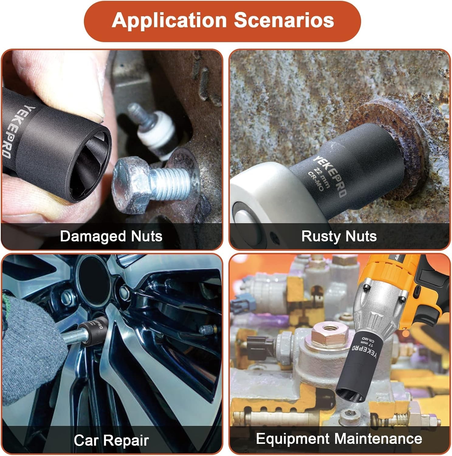 Drive, Stripped Rounded Fastener Moly Steel Grip Auto