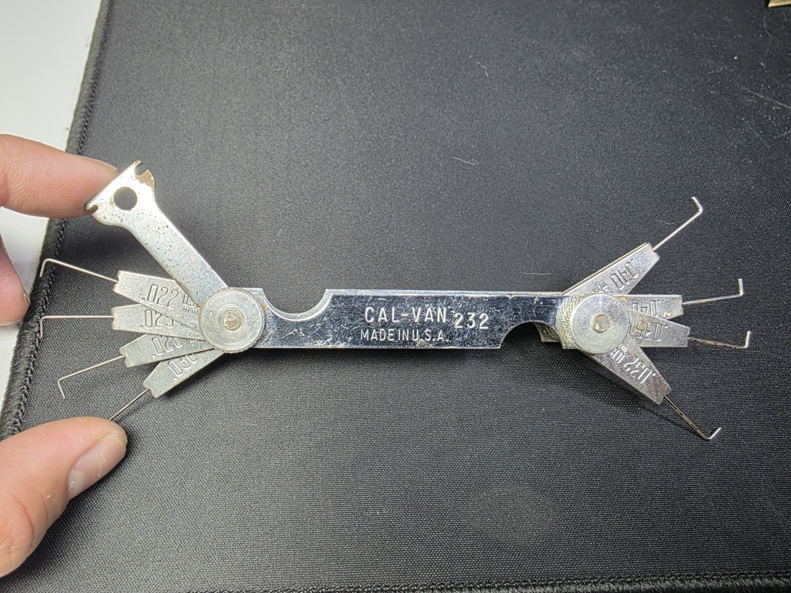 CAL-VAN 232 Spark Plug Feeler Gap Tool USA