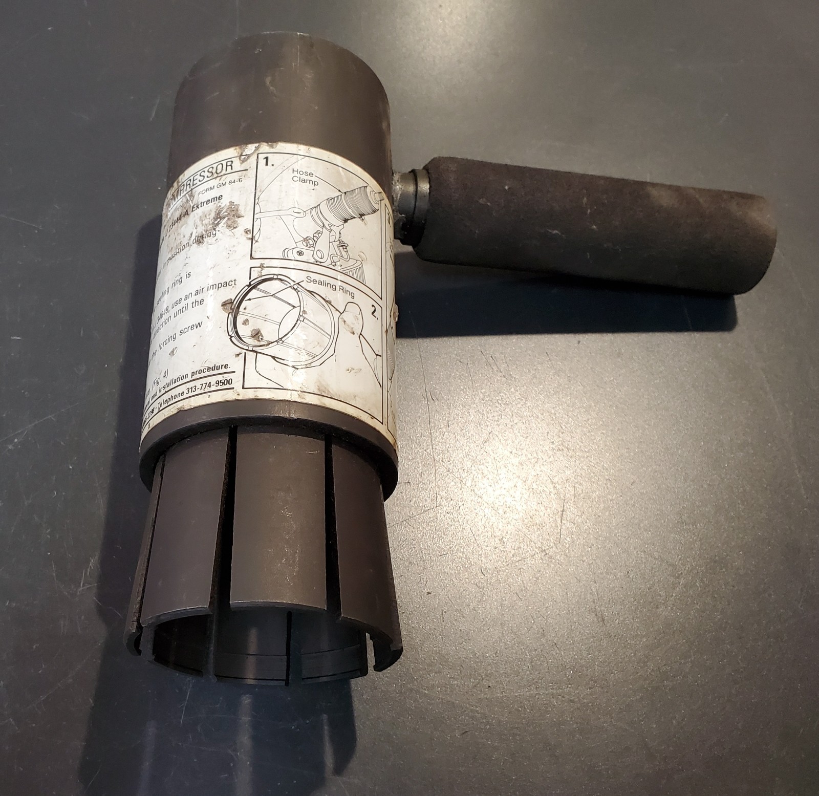 KENT-MOORE TOOL J-34649 AIR BLADDER SEALING RING COMPRESSOR