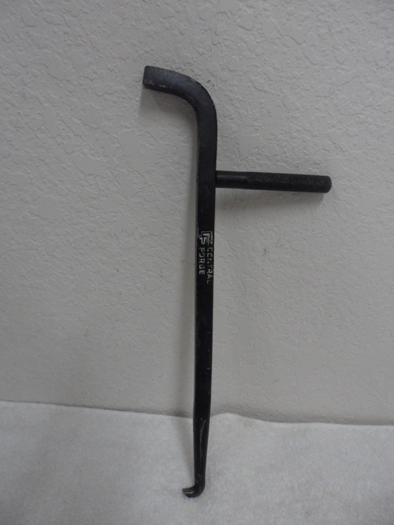 VINTAGE CENTRAL FORGE 12″ LONG SEAL PULLER COTTER PIN REMOVAL TOOL MADE IN INDIA
