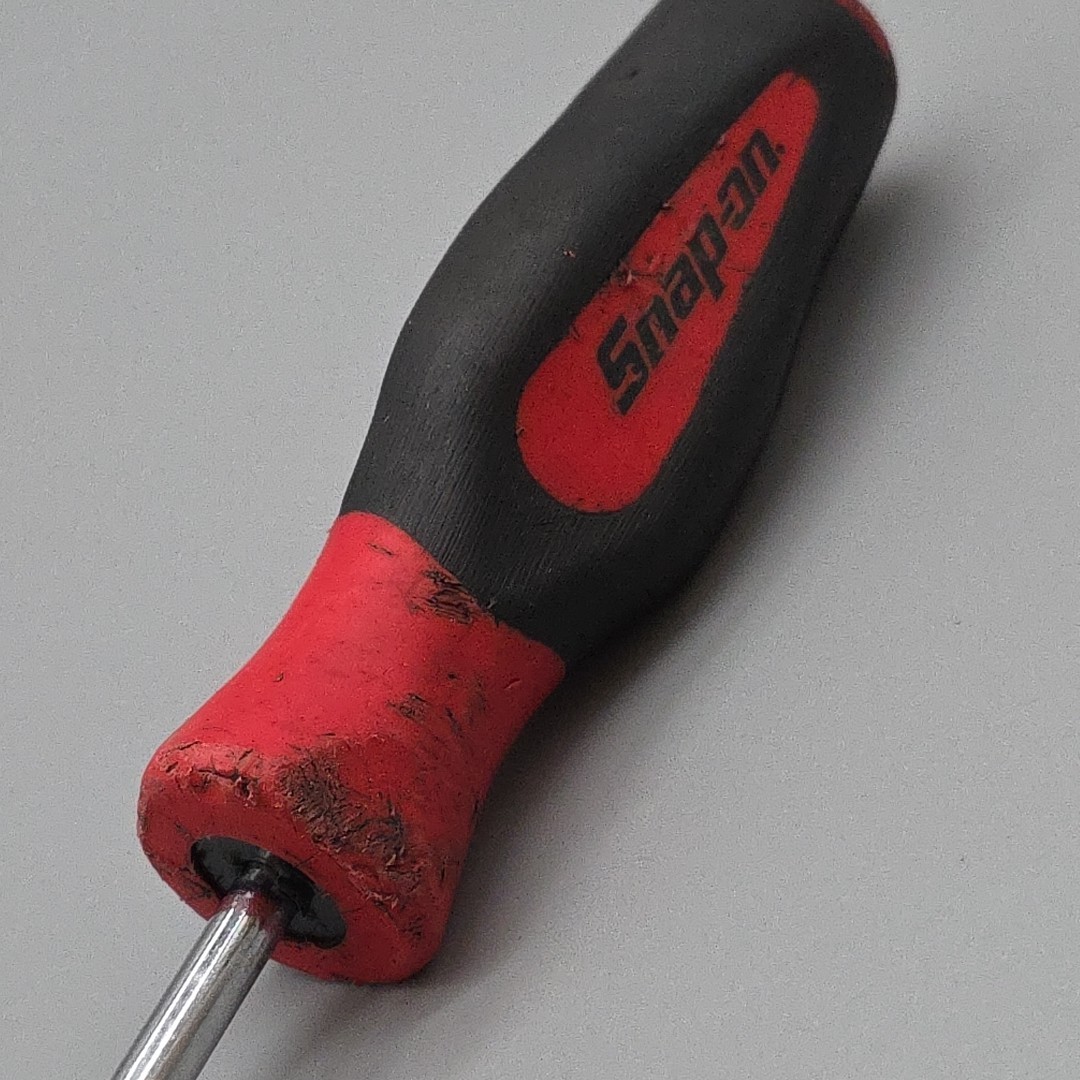 Snap-on SGD480B Flathead SCREWDRIVER 7/32 Slotted Regular Black Handle 12.5″