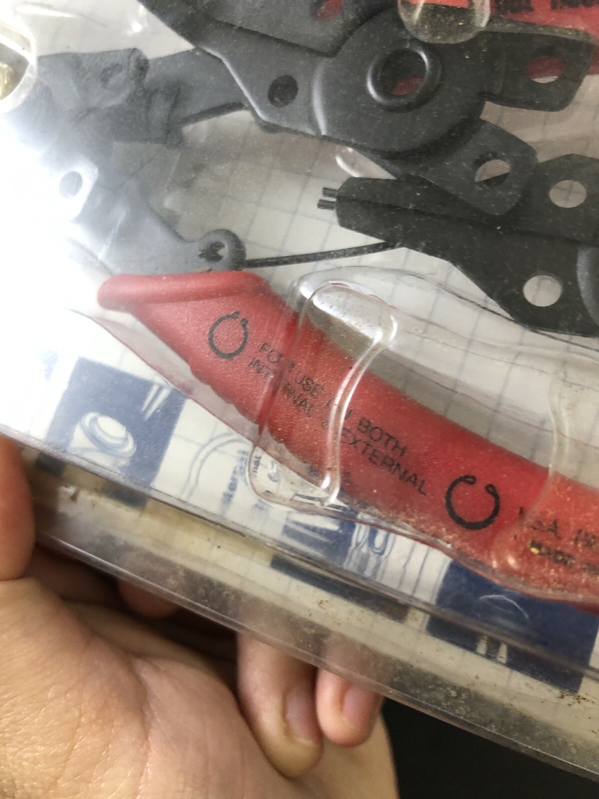 Combination Snap Ring Pliers Set Internal And External Ve9