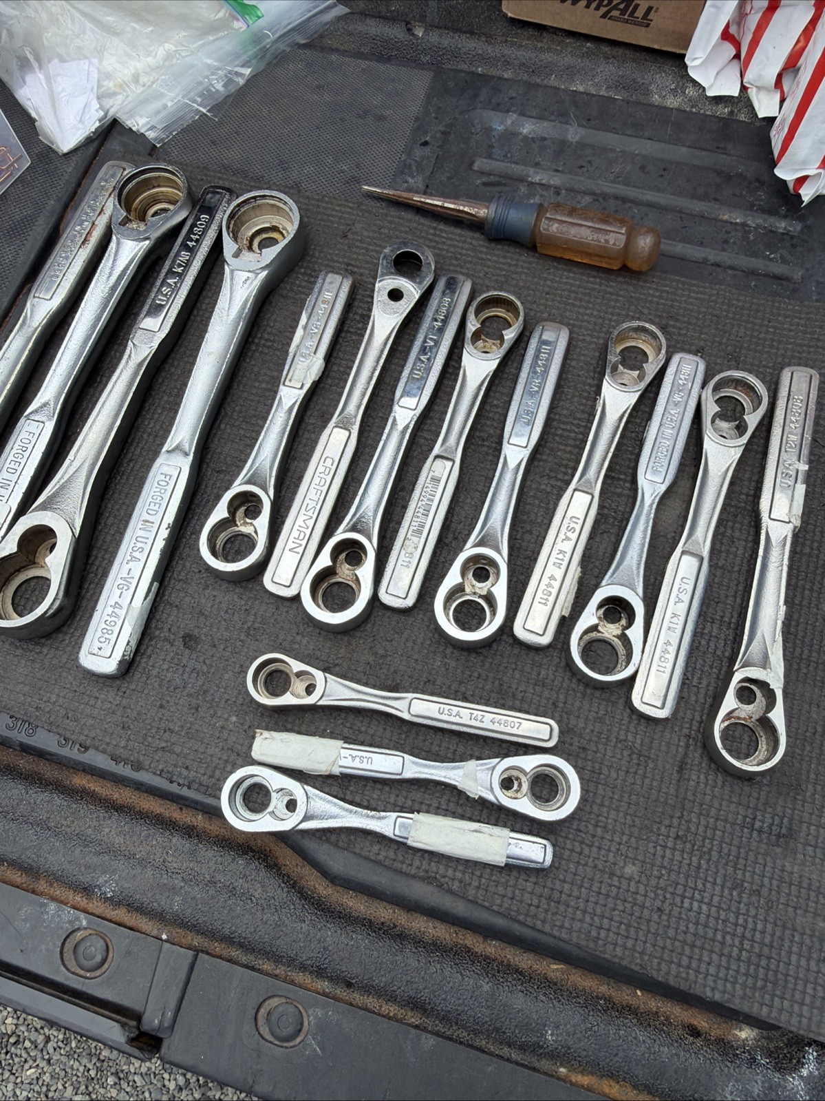 (16) Sears Craftsman Ratchet Bodies ONLY NO GUTS 1/2” 3/8” 1/4” 44809 Warranty