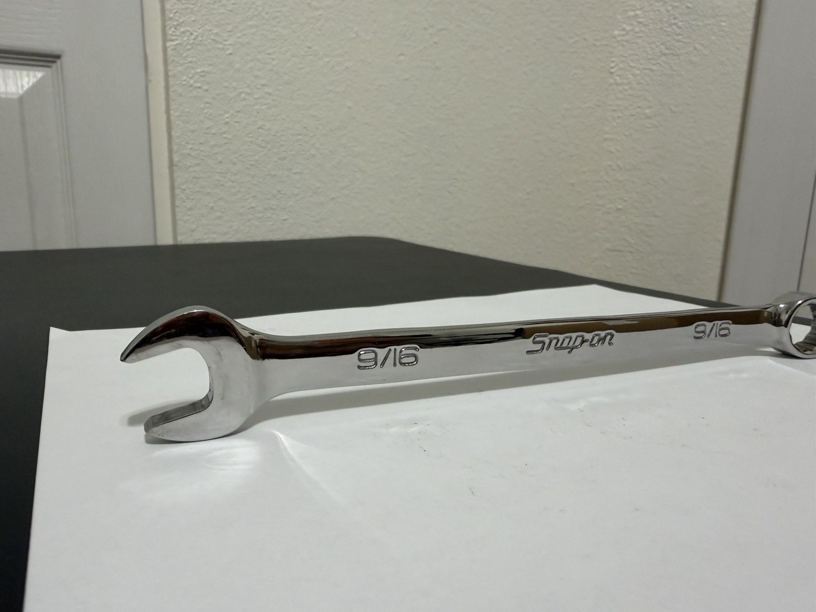 Snap-On Tools USA 12 Point SAE Size 9/16″ Flank Drive Combination Wrench OEX18B