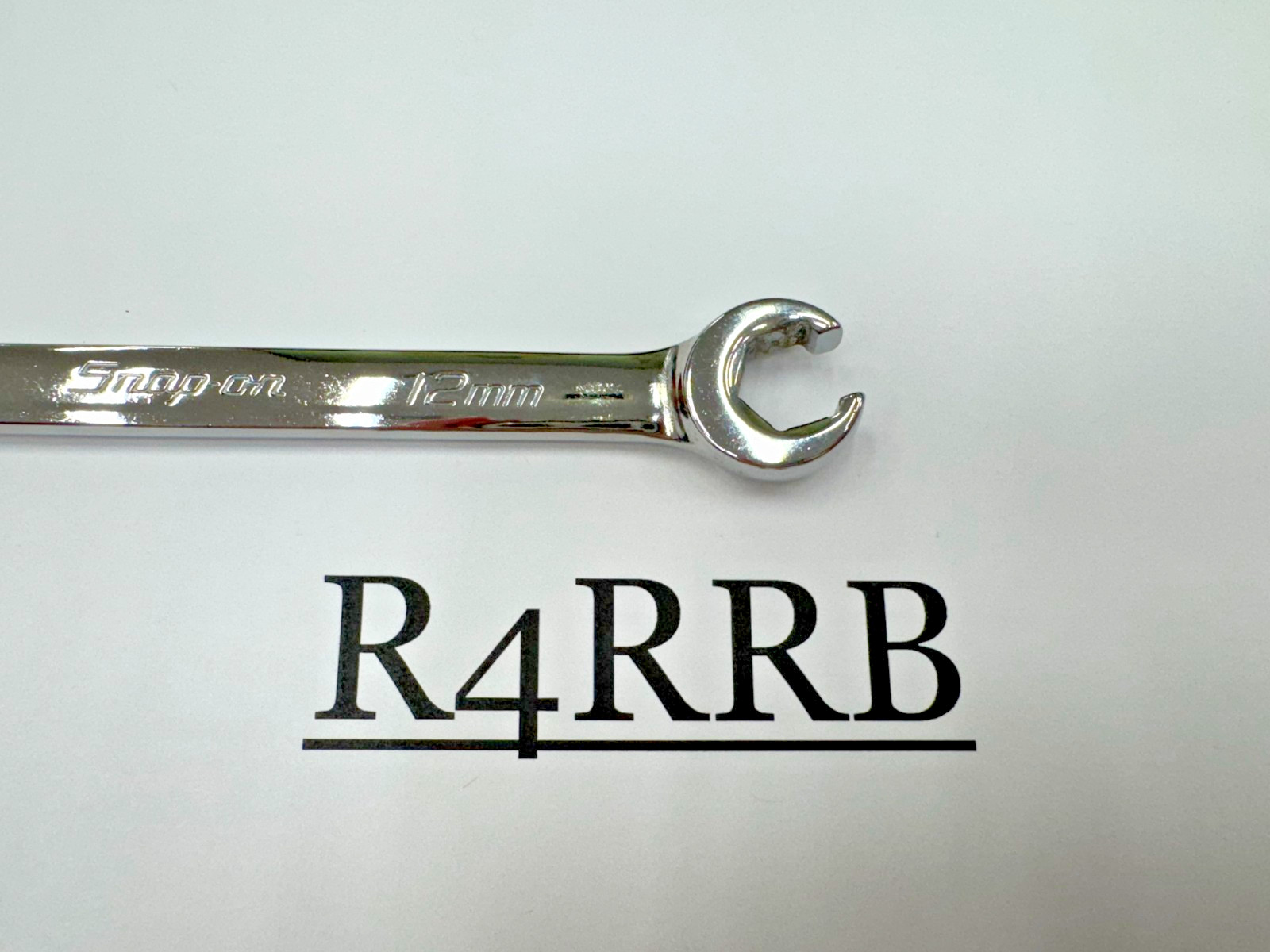 Snap-on Tools USA NEW 12mm Metric 6 Point Open End Flare Nut Wrench RXSM12B