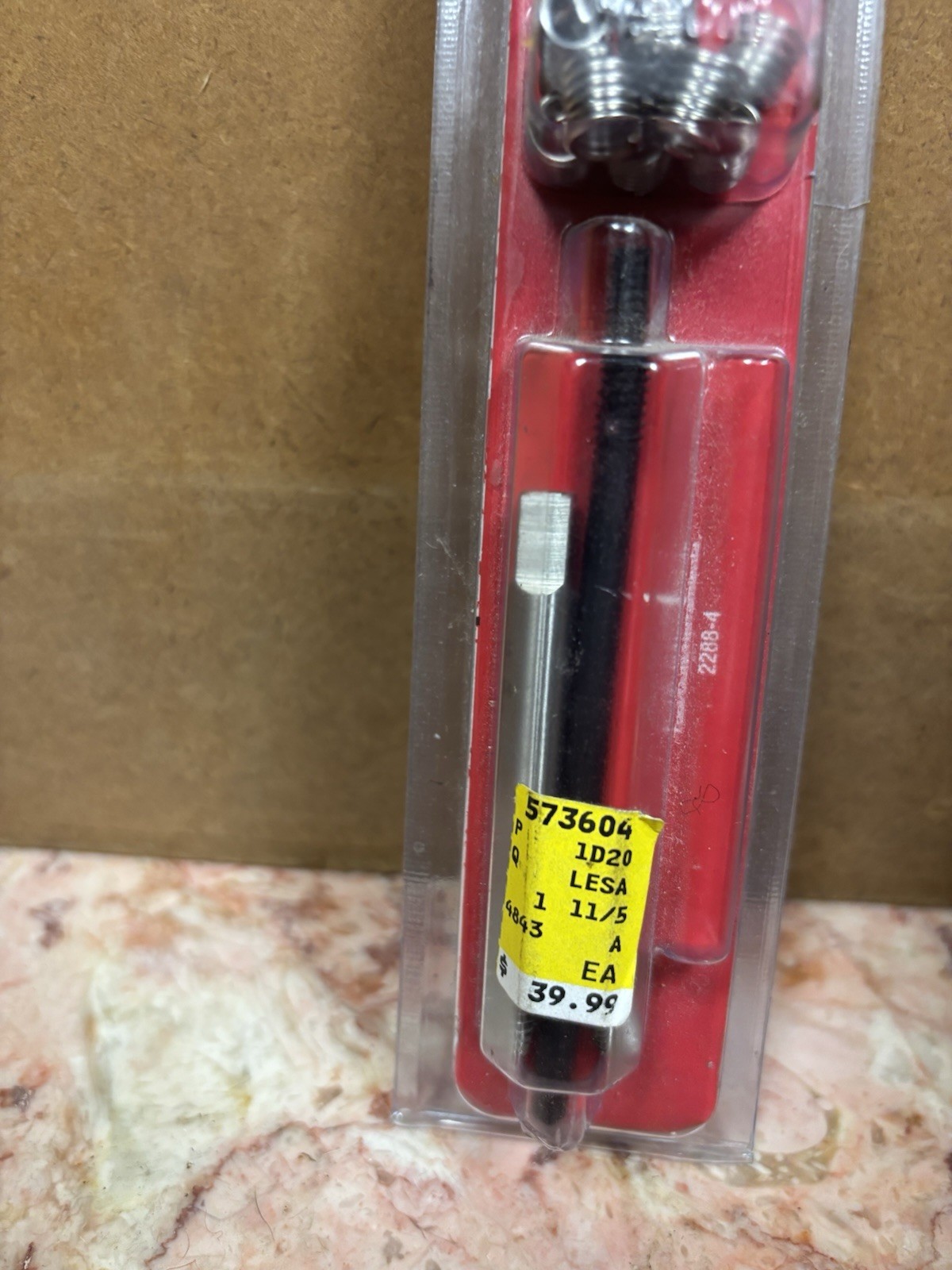 NEW Old stock STANLEY Helicoil 5521-4 Repair Kit 1/4-20 Restore damaged thread