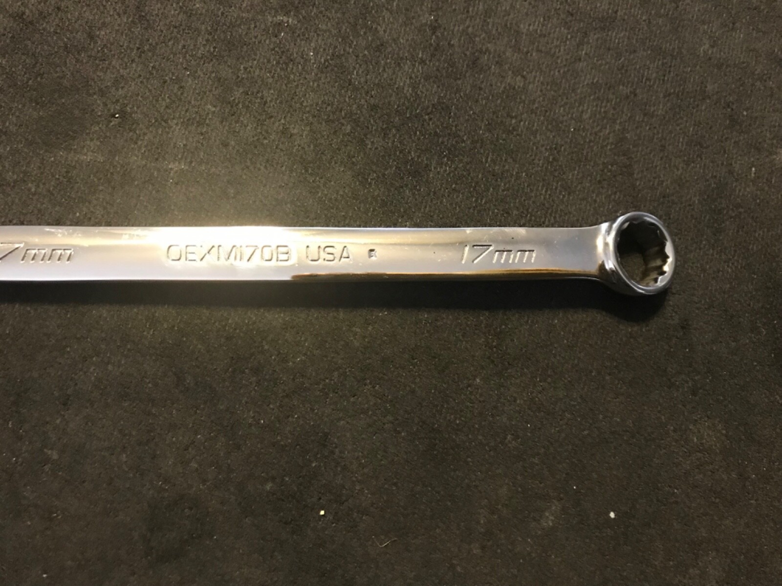 Snap On Tools 12 Point Metric Combination 17mm Wrench OEXM170B New