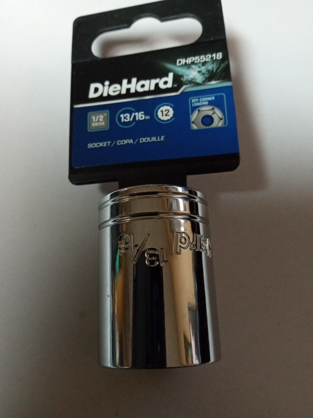 Diehard Dhp55218 1/2 drive 13/16in. 12