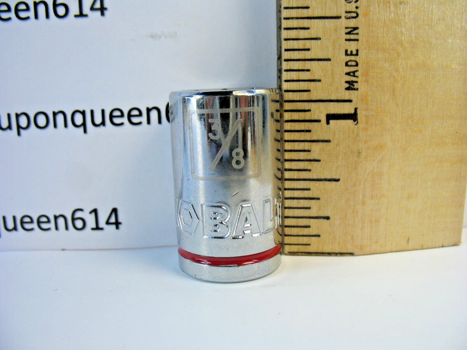 Kobalt 87706-0622 , 3/8″ Drive 8-Point 3/8″ Shallow Socket SAE – Brand New