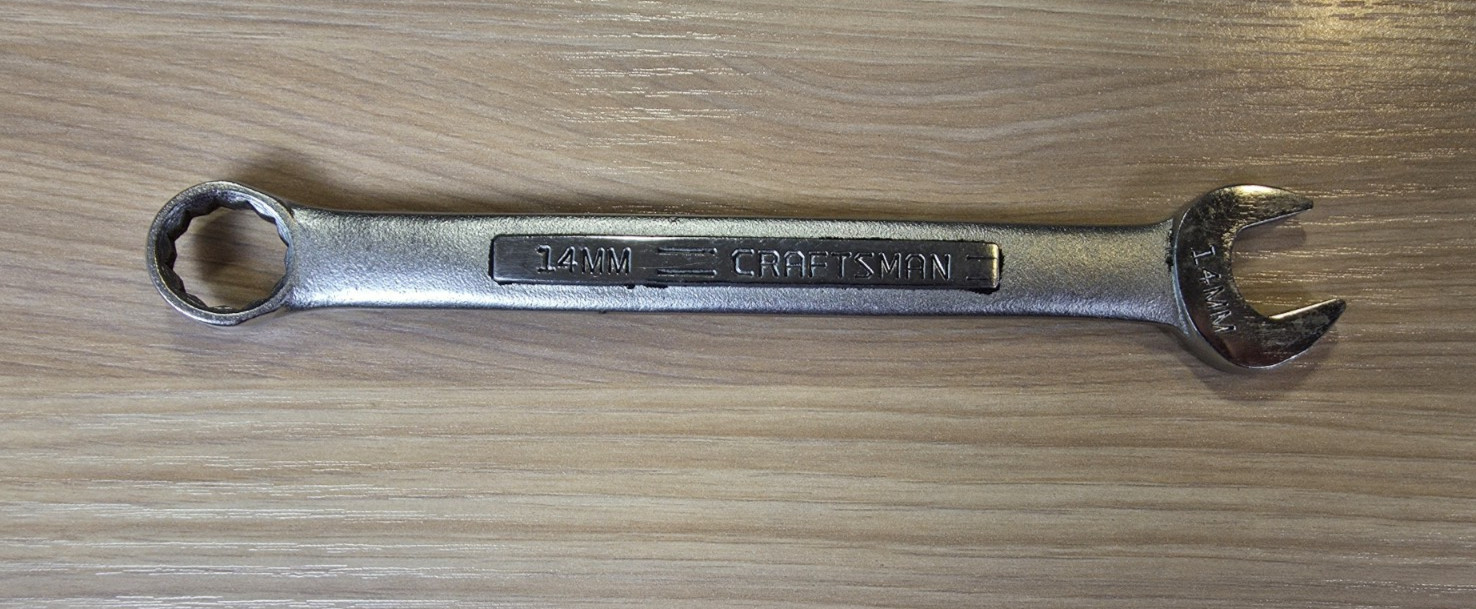 Craftsman 14mm V Series 42918 Combination Wrench Forged in USA
