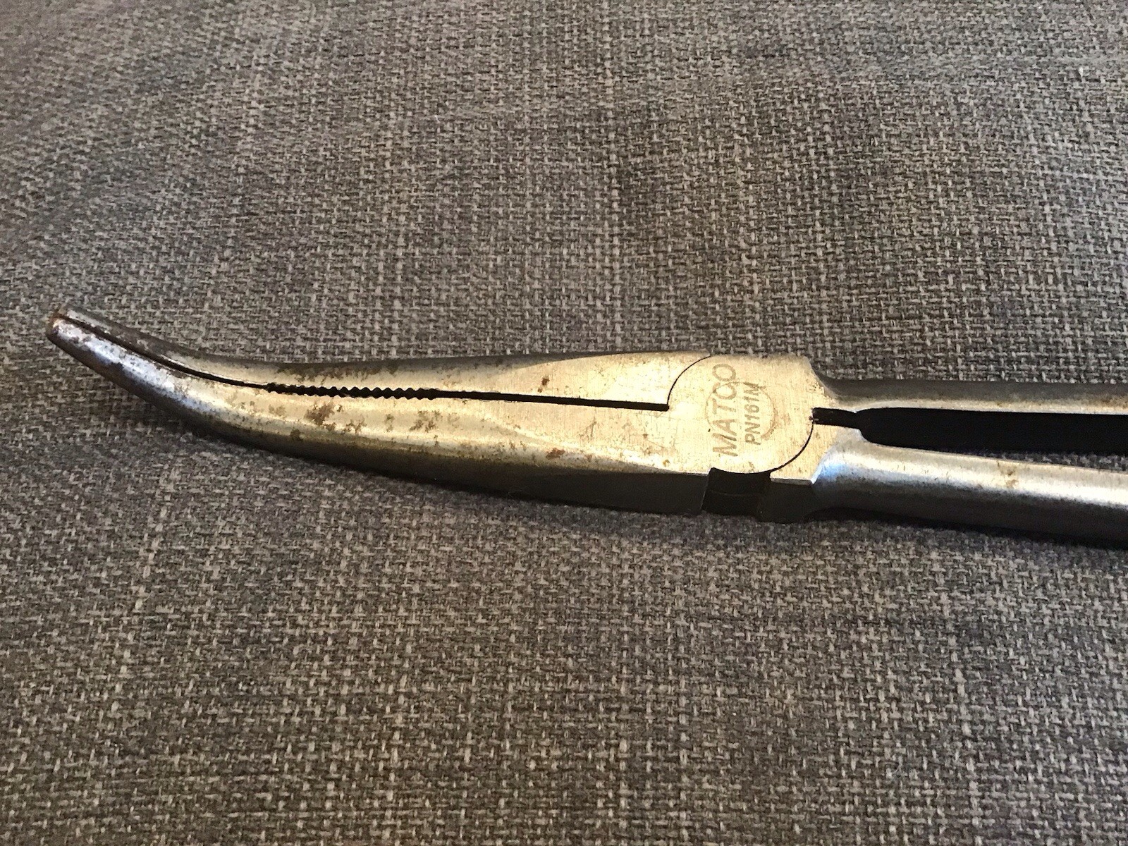 MATCO MODEL PN161M 15” DEGREE NEEDLE NOSE PLIERS. See Pictures for Condition