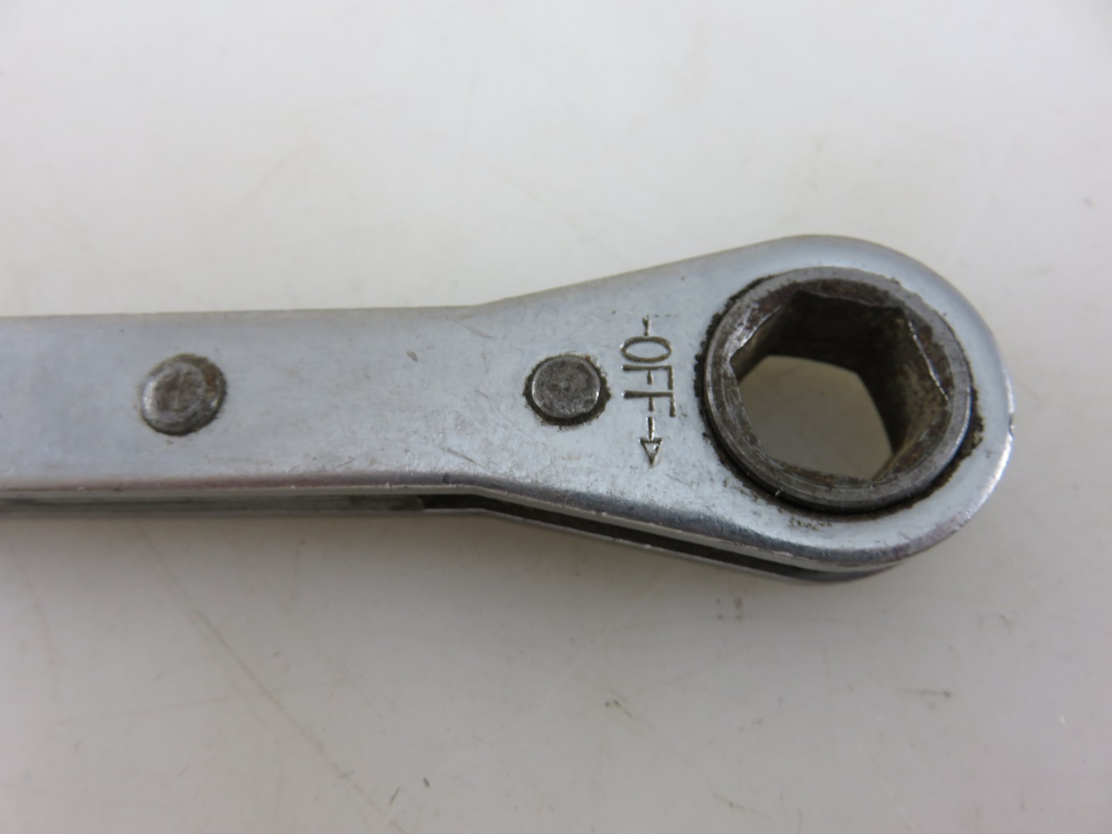 Mac Tools RWM1314 METRIC Ratcheting Double Box End Wrench 13mm x 14mm 6pt
