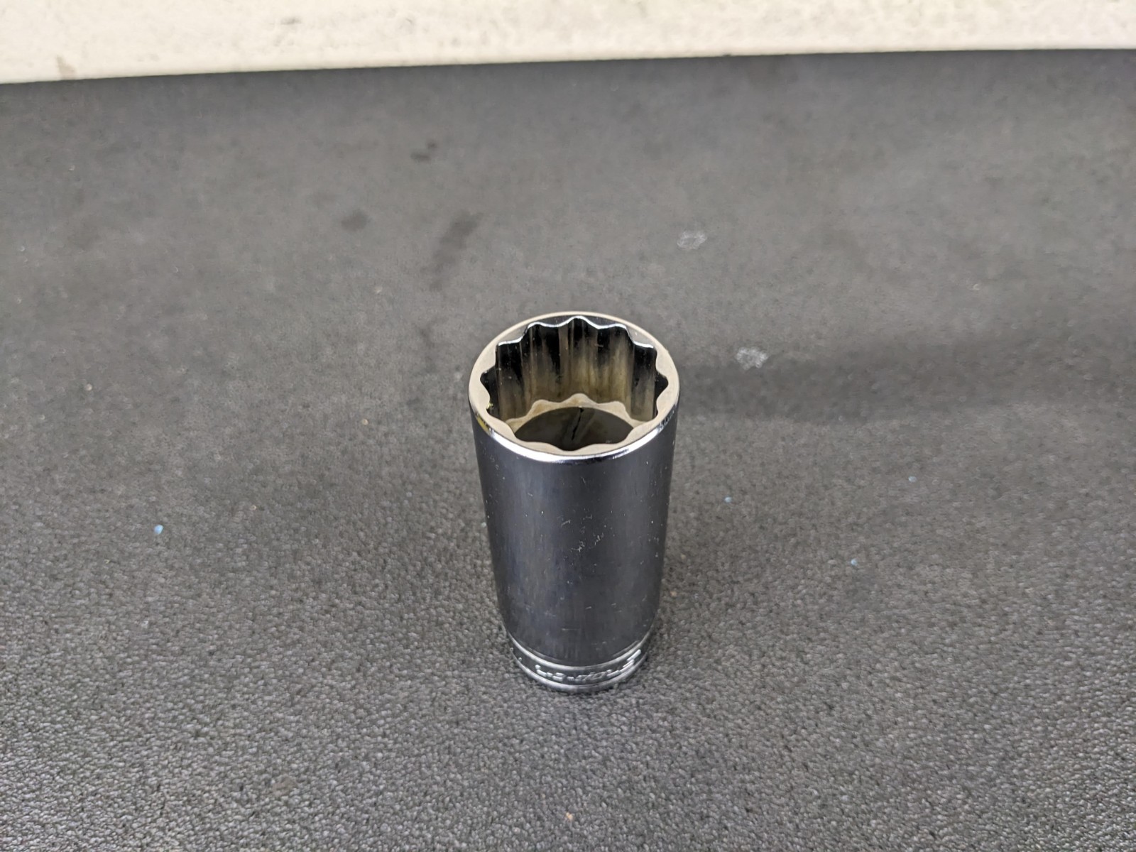 #bo296 Snap-on Tools NEW SAE 1-1/8″ Deep 1/2″ Drive 12 Point Socket S361 USA