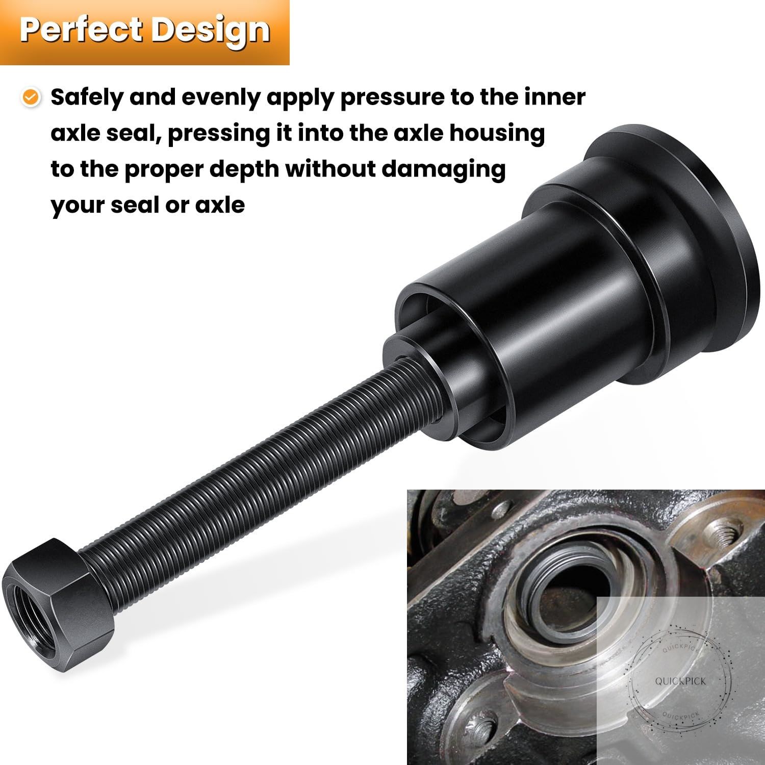 Inner Axle Side Seal Installation Tool For Dana 30/44/60 Front Differentials For